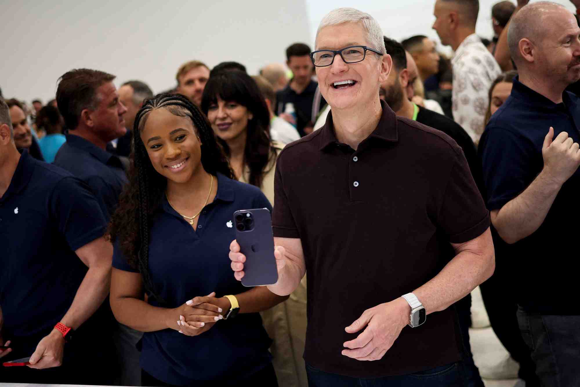 Apple devoile un nouvel iphone et de nouvelles montres