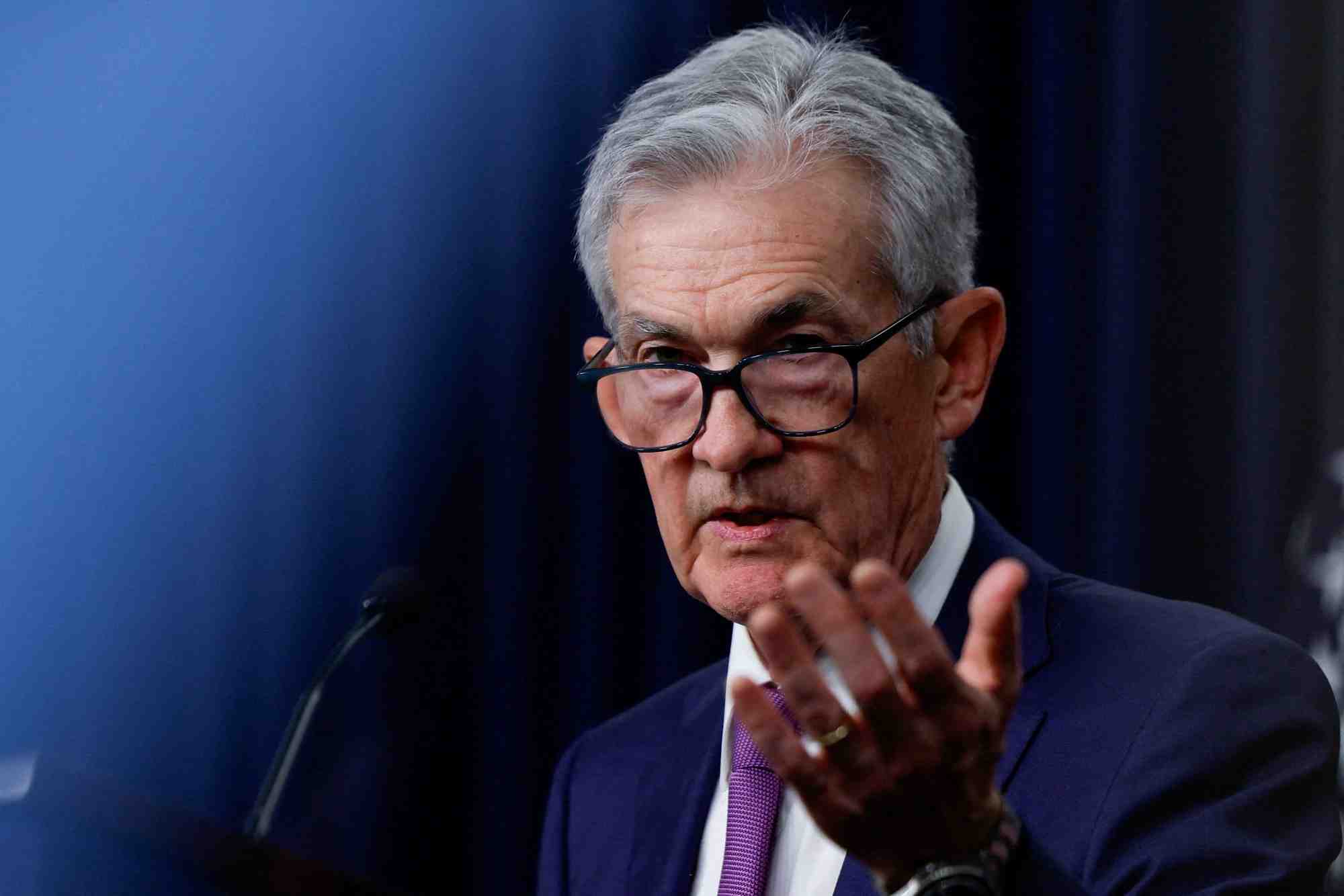 Le président de la Fed, Jerome Powell.
