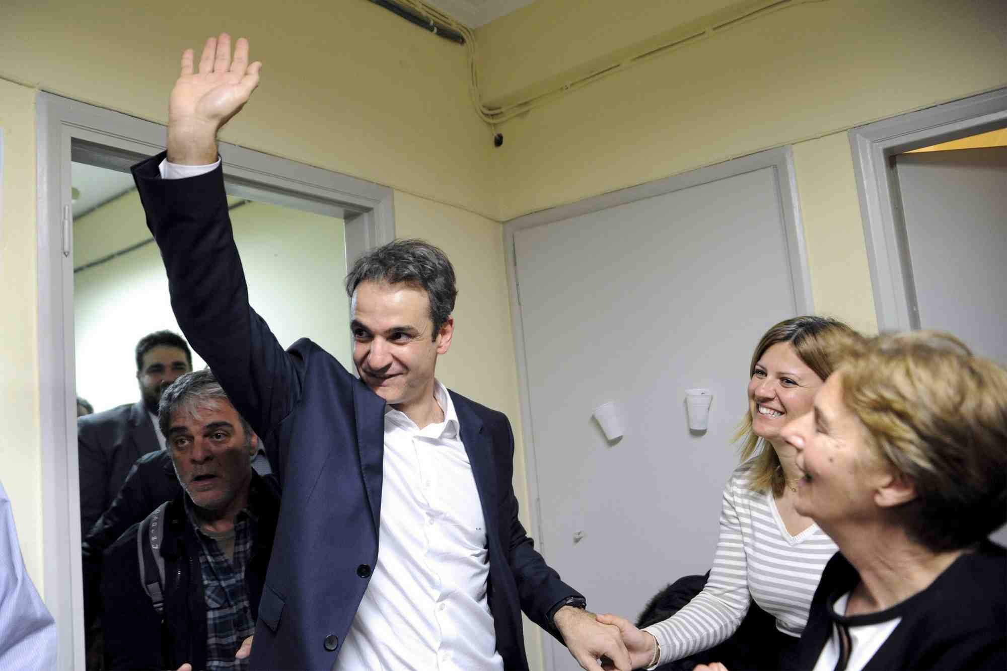 en grece, kyriakos mitsotakis elu a la tete de nouvelle democratie