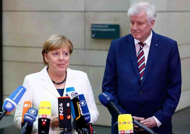 Merkel entame des negociations perilleuses en allemagne