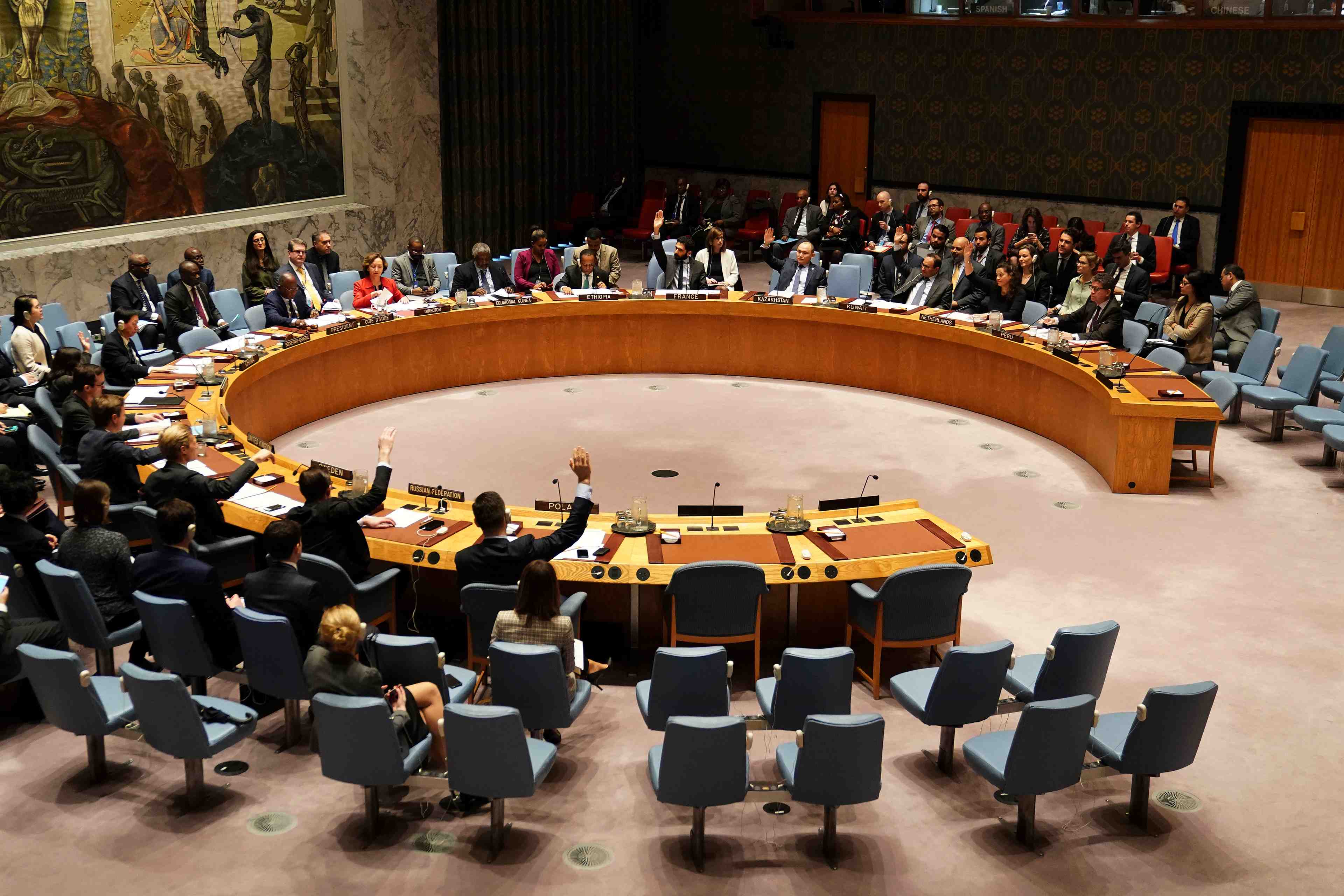 Le conseil de securite de l'onu approuve une mission au yemen