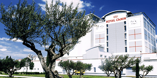 Le site de Royal Canin à Aimargues (30), filiale di groupe Mars qui est à nouveau cité comme "Great place to work" en 2019