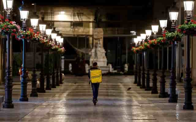 jeunes livreur marché du travail
