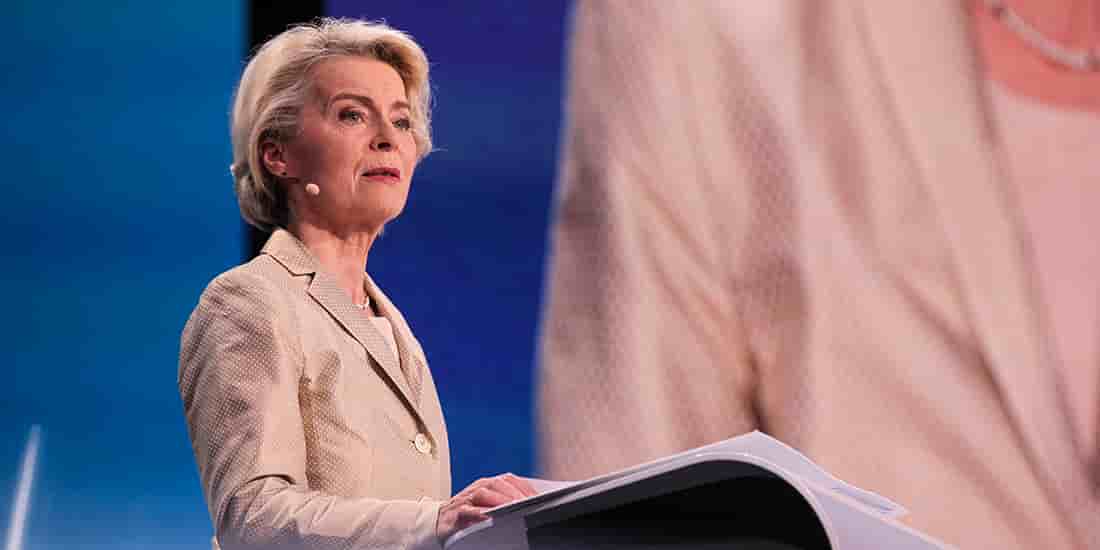 « L'Europe doit faire face au monde tel qu'il est », a estimé Ursula von der Leyen dans un discours devant les ambassadeurs de l'Union européenne, réunis à Bruxelles.