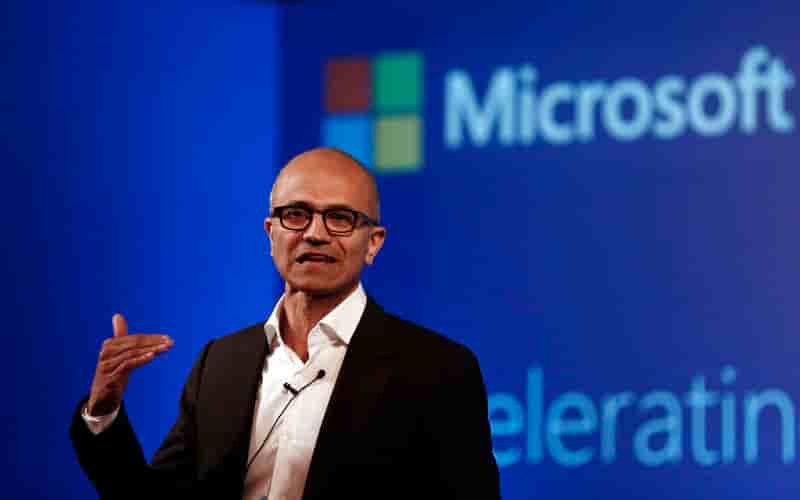 Le PDG de Microsoft a gagné 84,3 millions de dollars en un an