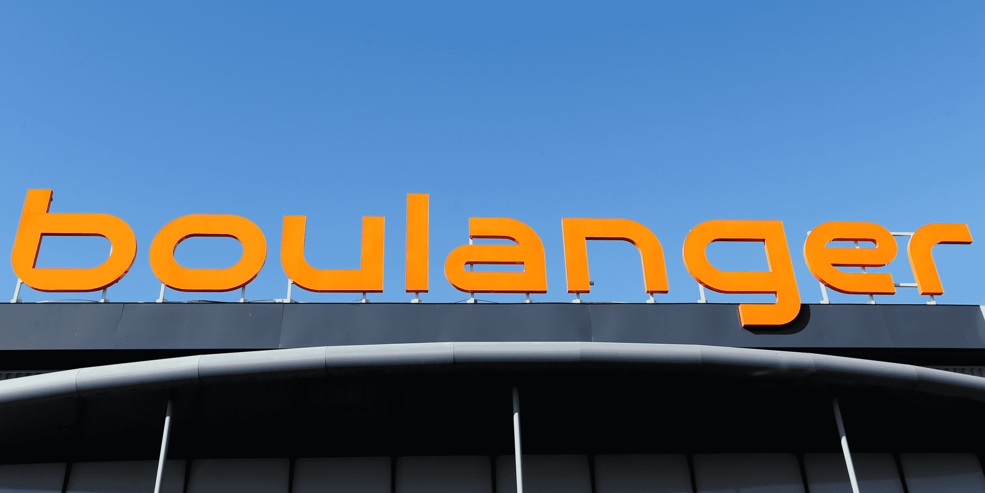 Logo enseigne Boulanger, spécialiste en électroménager et multimédia du groupe Mulliez