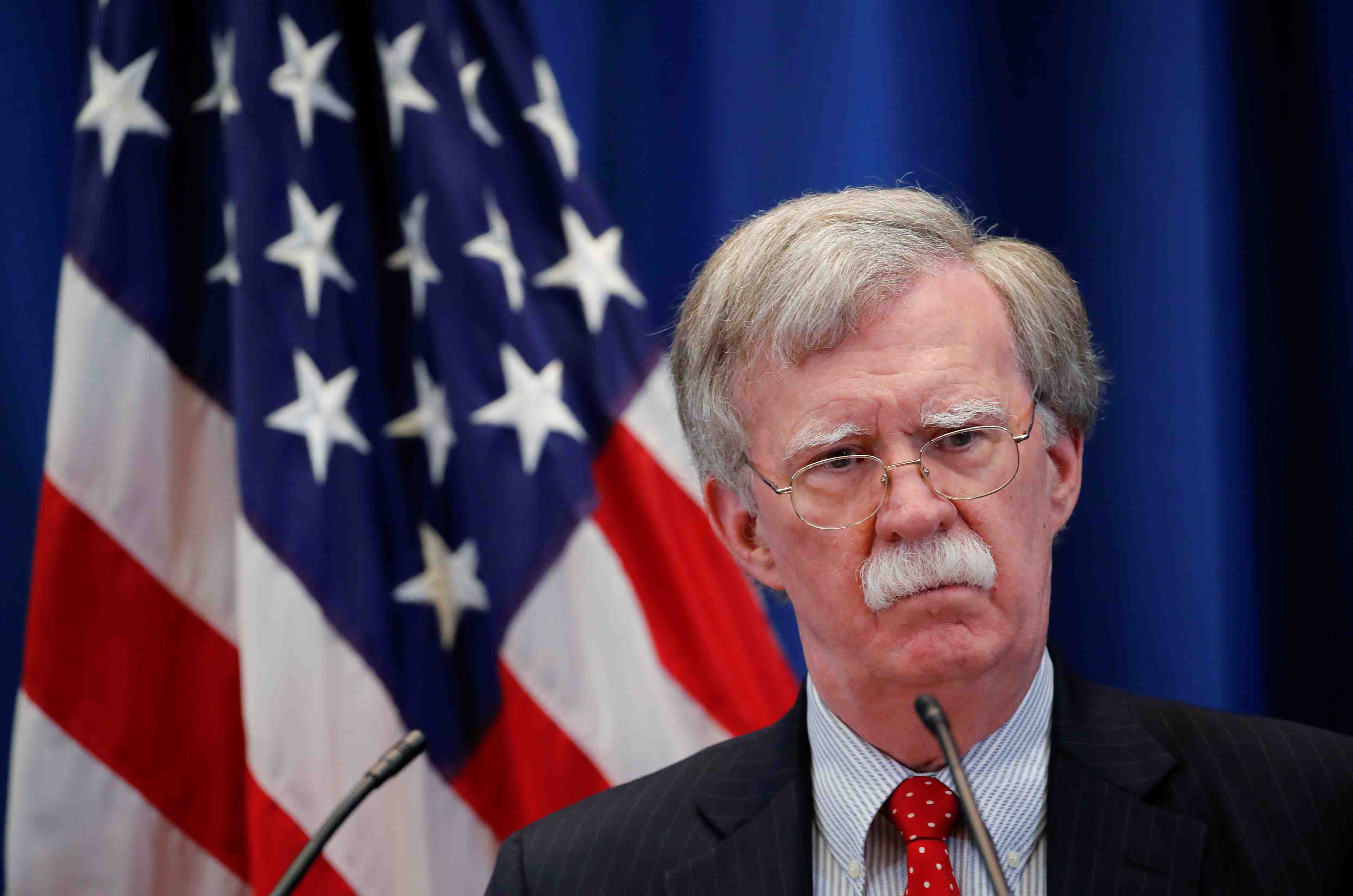 Bolton a mis en garde moscou contre toute ingerence electorale