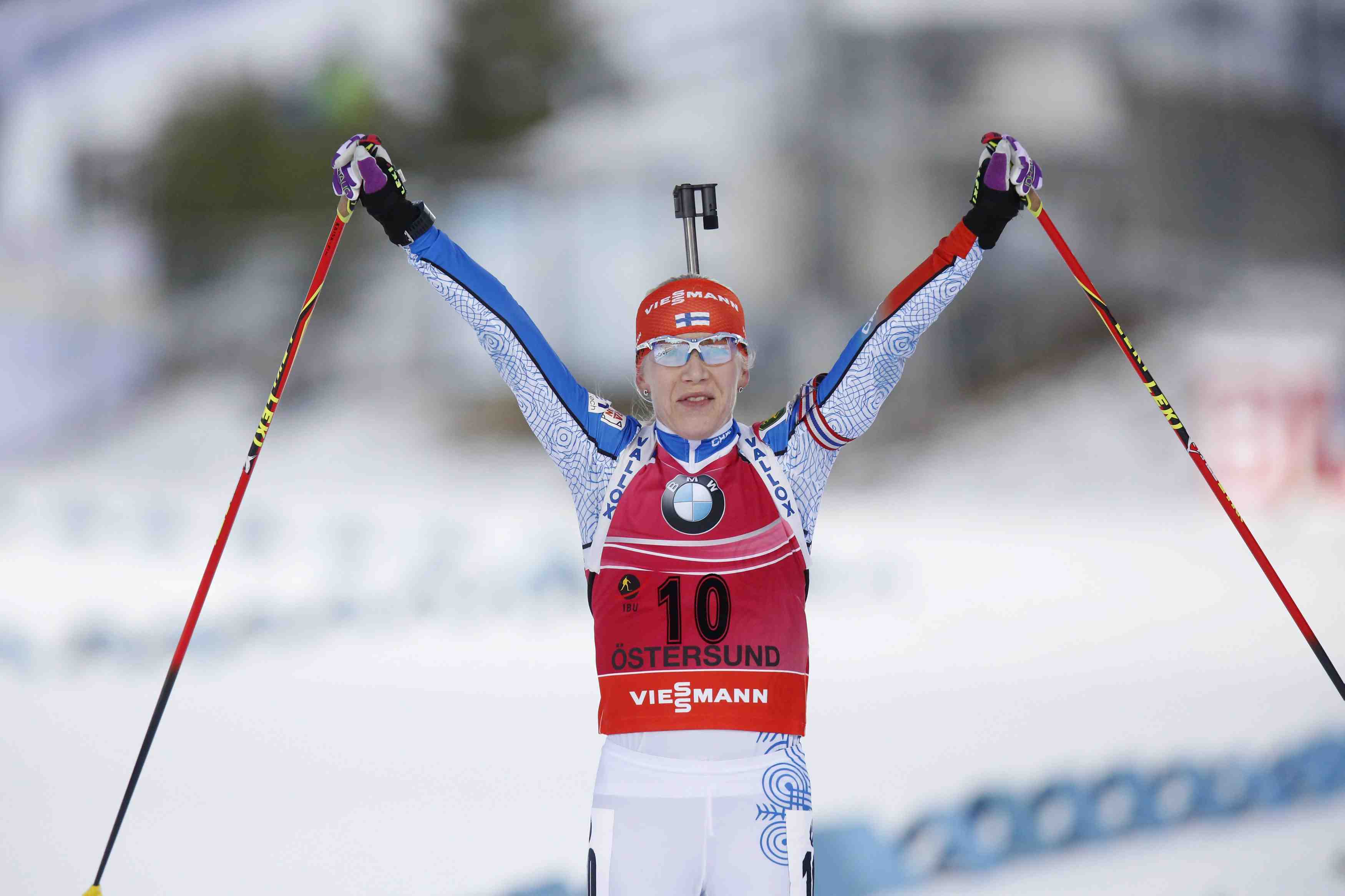 Makarainen remporte la mass start, course compliquee pour les francaises