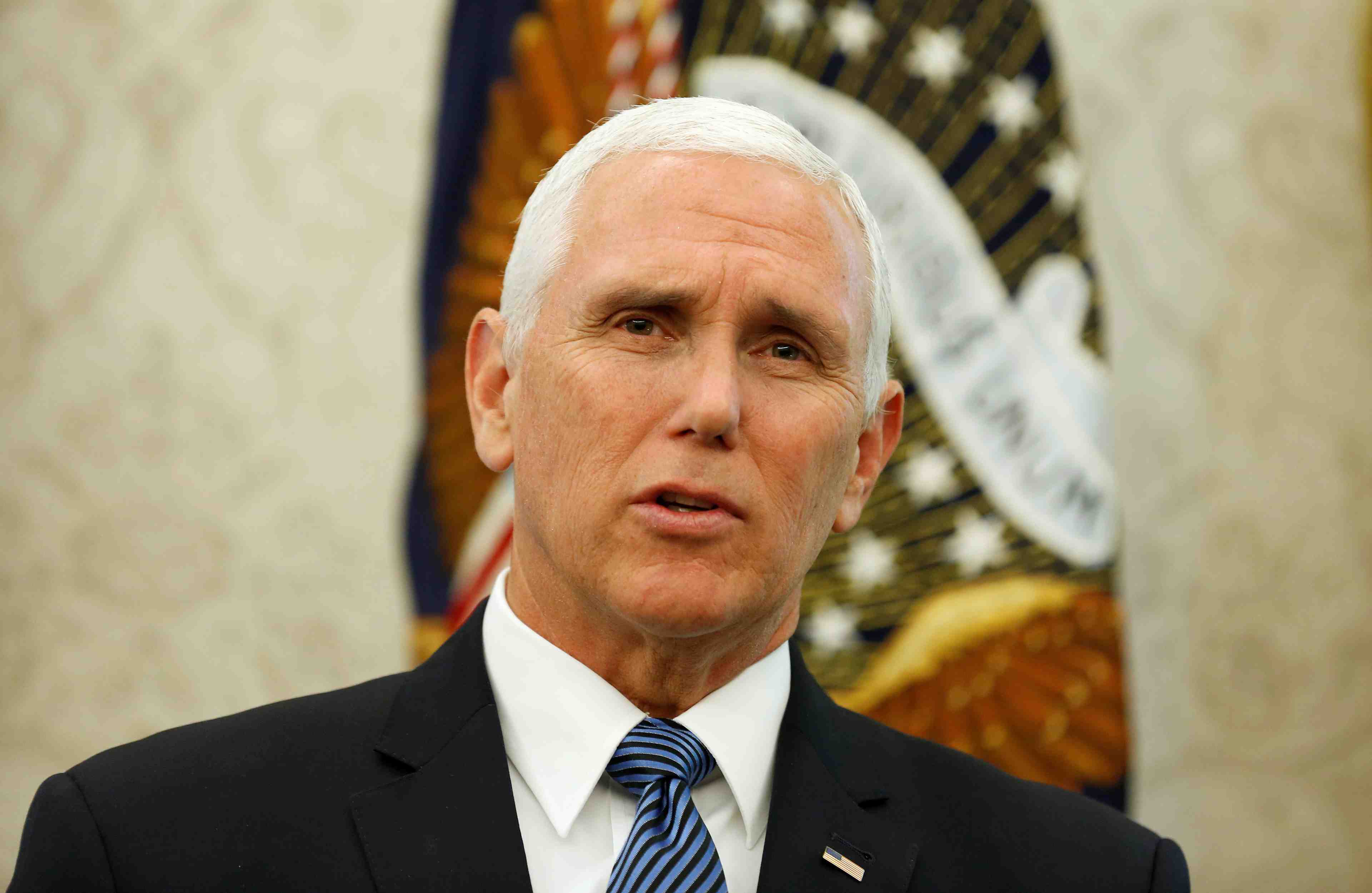 Affaire khashoggi: pence denonce un meurtre "barbare", trump veut des faits