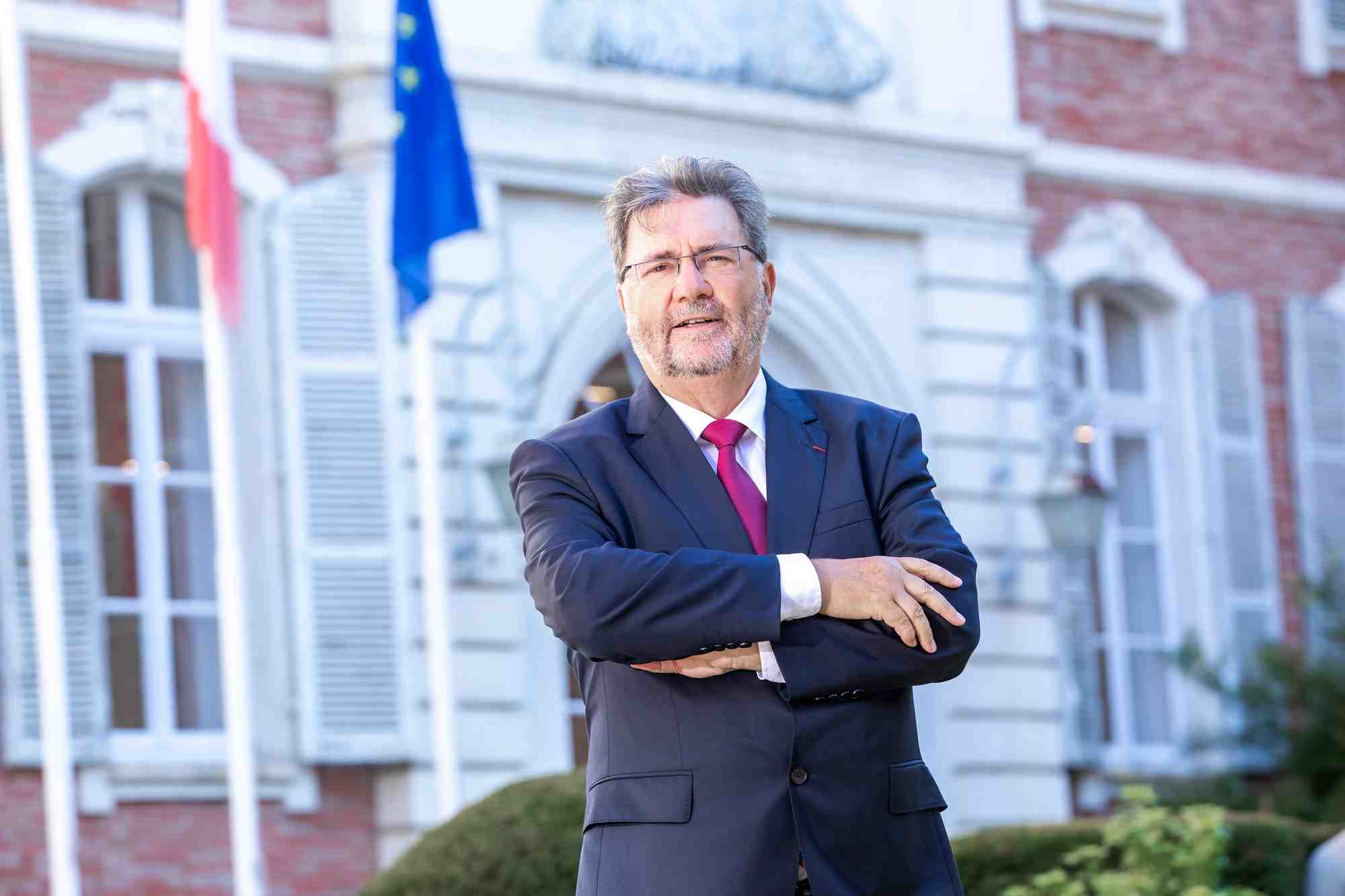 Patrick Piedrafita, le président de la CCI de Toulouse et de Haute-Garonne s'attend à une croissance économique moins importante en 2024.
