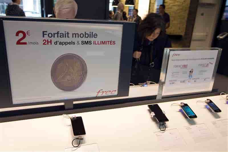 La 4G également comprise dans le forfait à 2 euros de Free