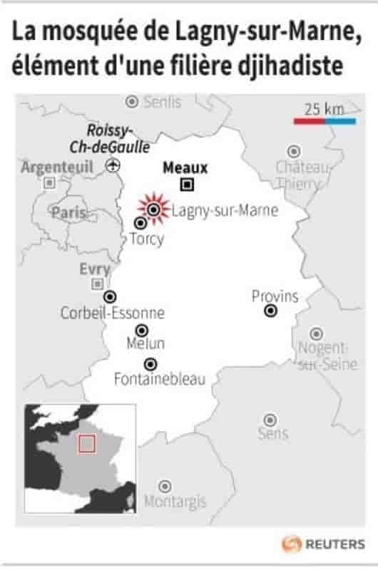 La mosquee de lagny-sur-marne, element d'une filiere djihadiste