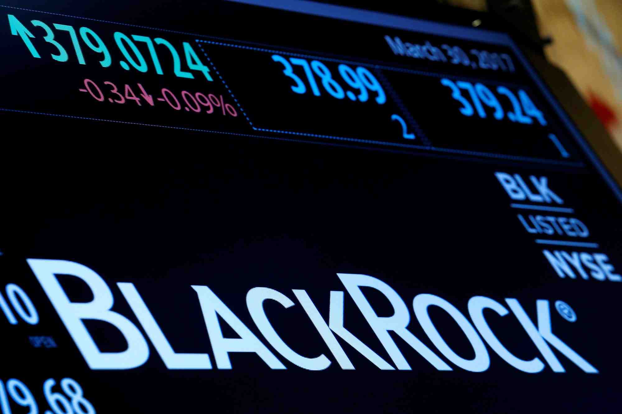 Blackrock publie un benefice au 2e trimestre inferieur aux attentes