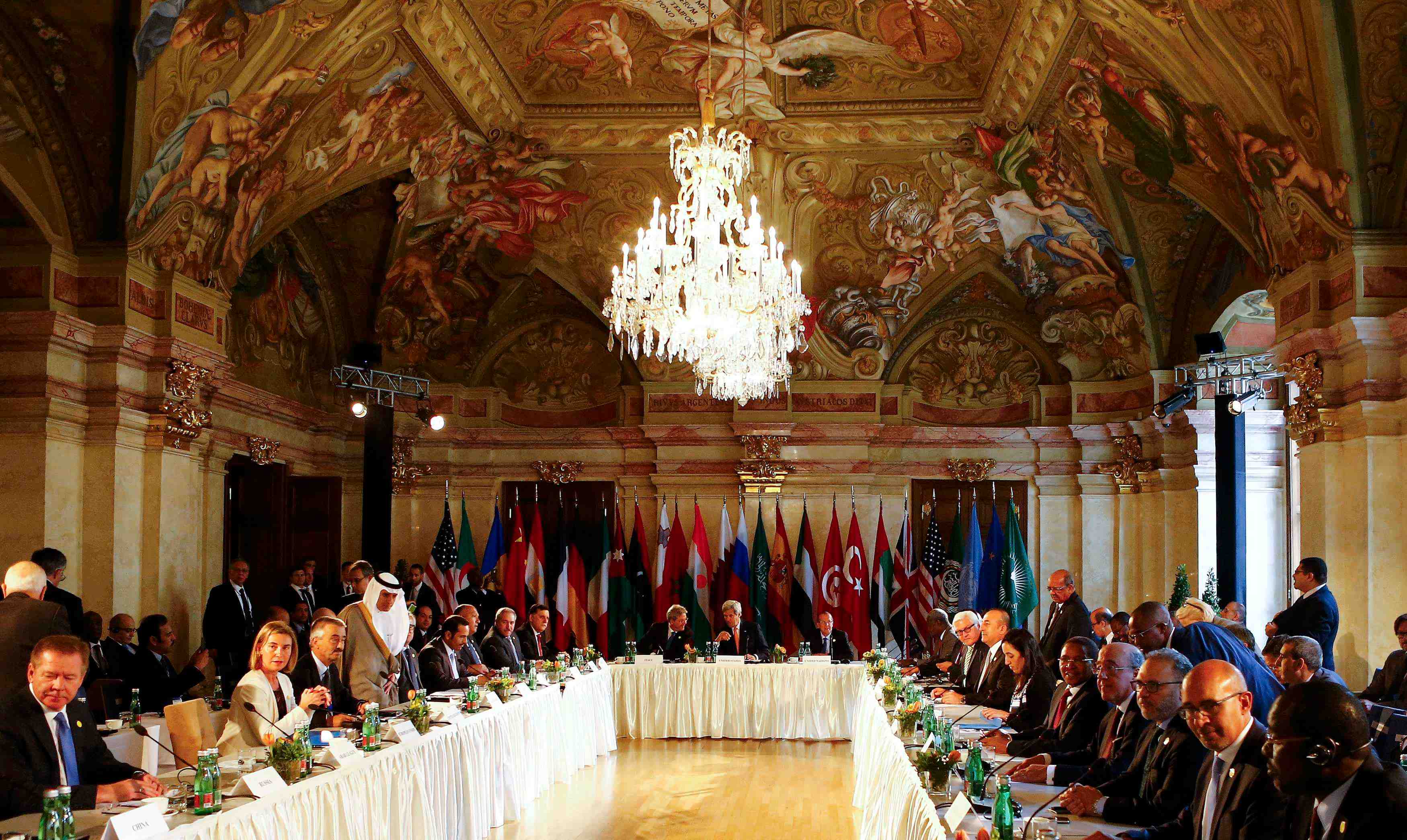 Le gouvernement libyen rencontre les puissances occidentales a vienne