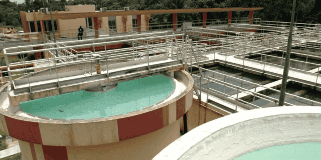 veolia station eau Gabon
