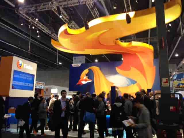 Firefox OS stand MWC 2013