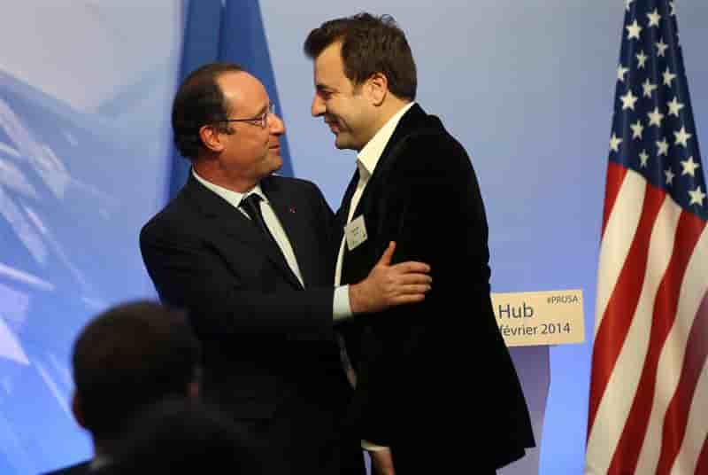 François Hollande se réconcilie avec les "pigeons" de Californie
