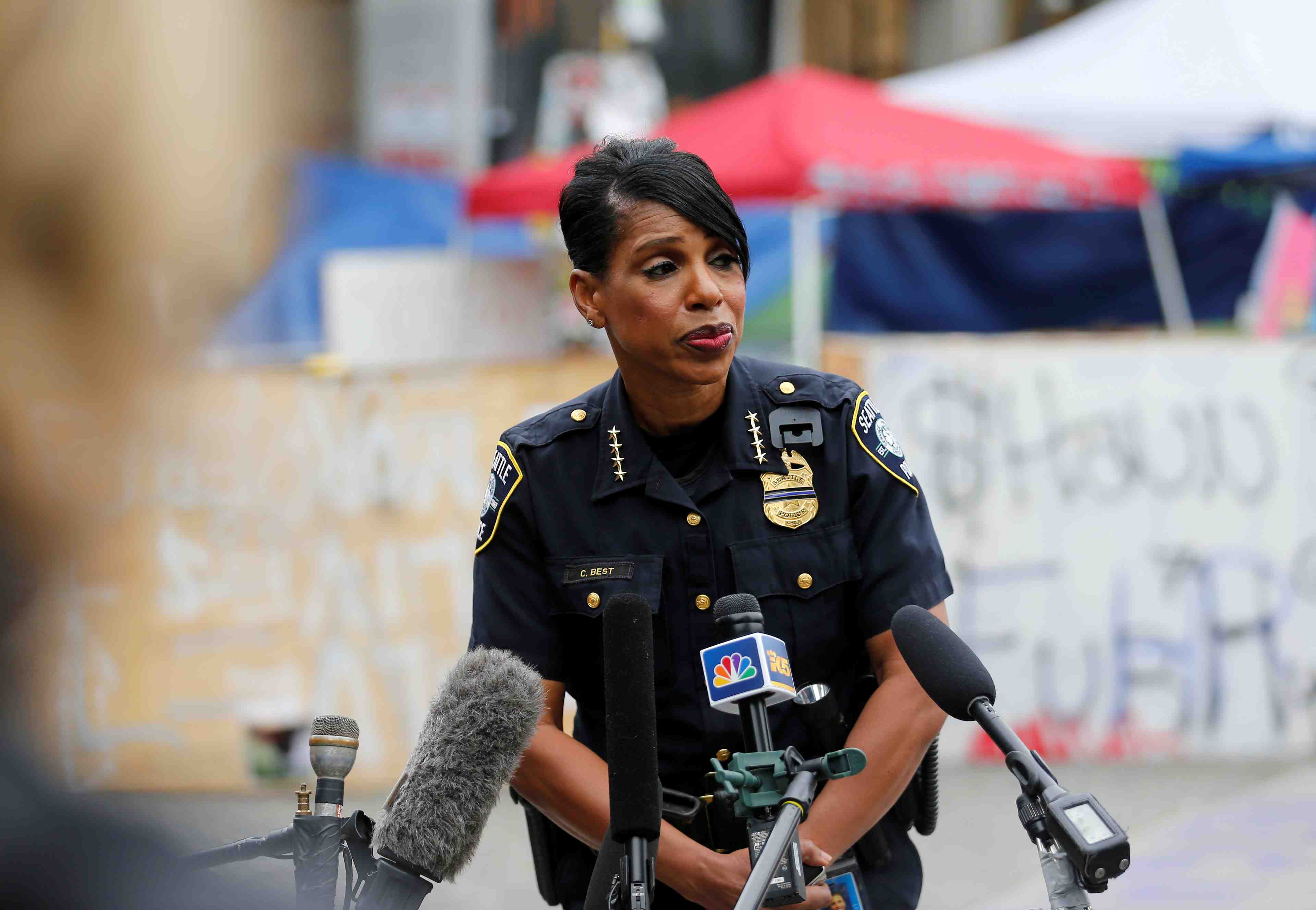 Usa: la cheffe de la police de seattle demissionne apres une baisse du budget