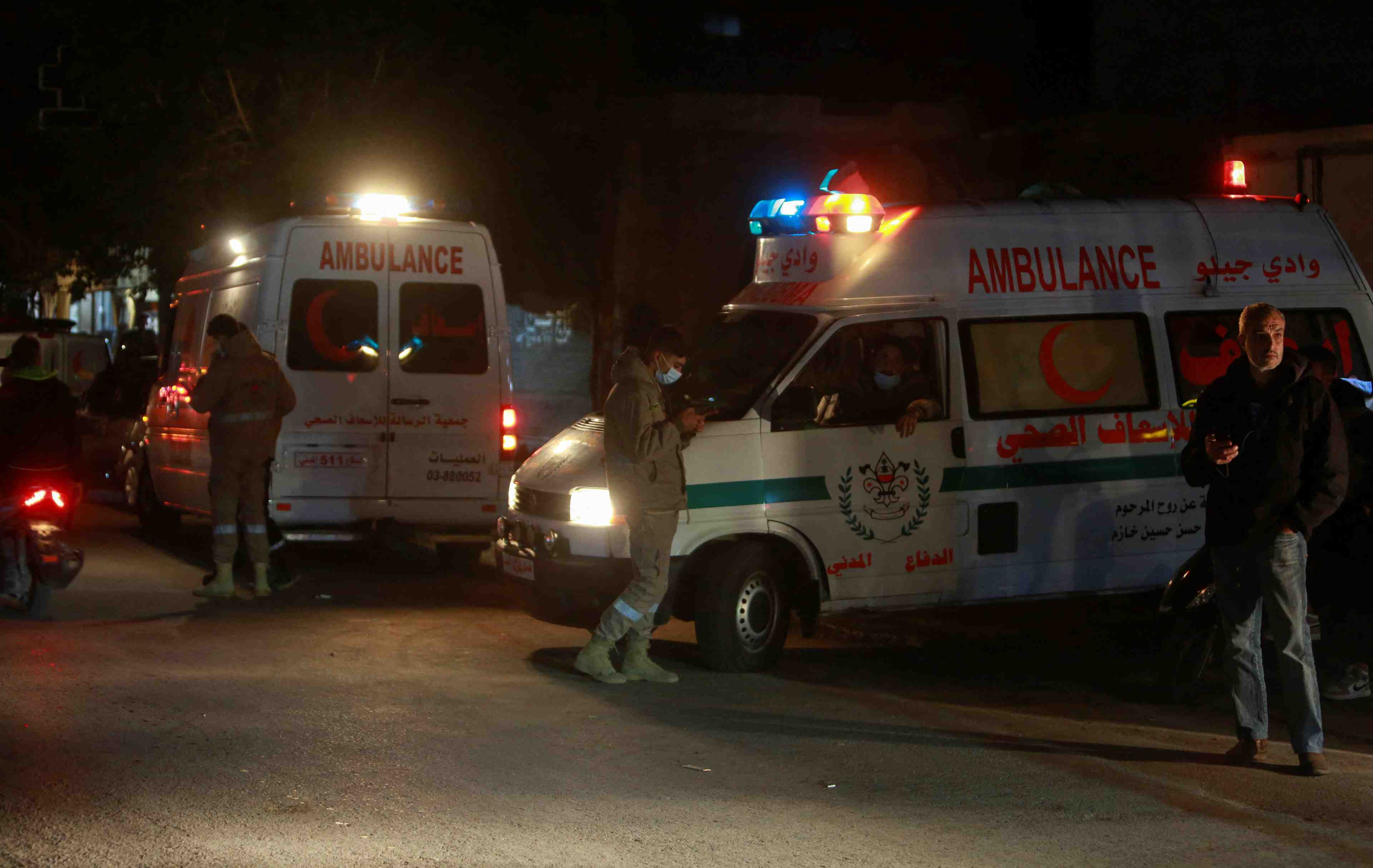 Forte explosion dans un camp palestinien au liban, des victimes