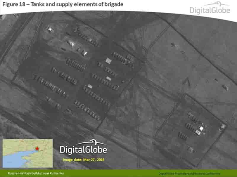 L'Otan publie des images des troupes russes près de l'Ukraine