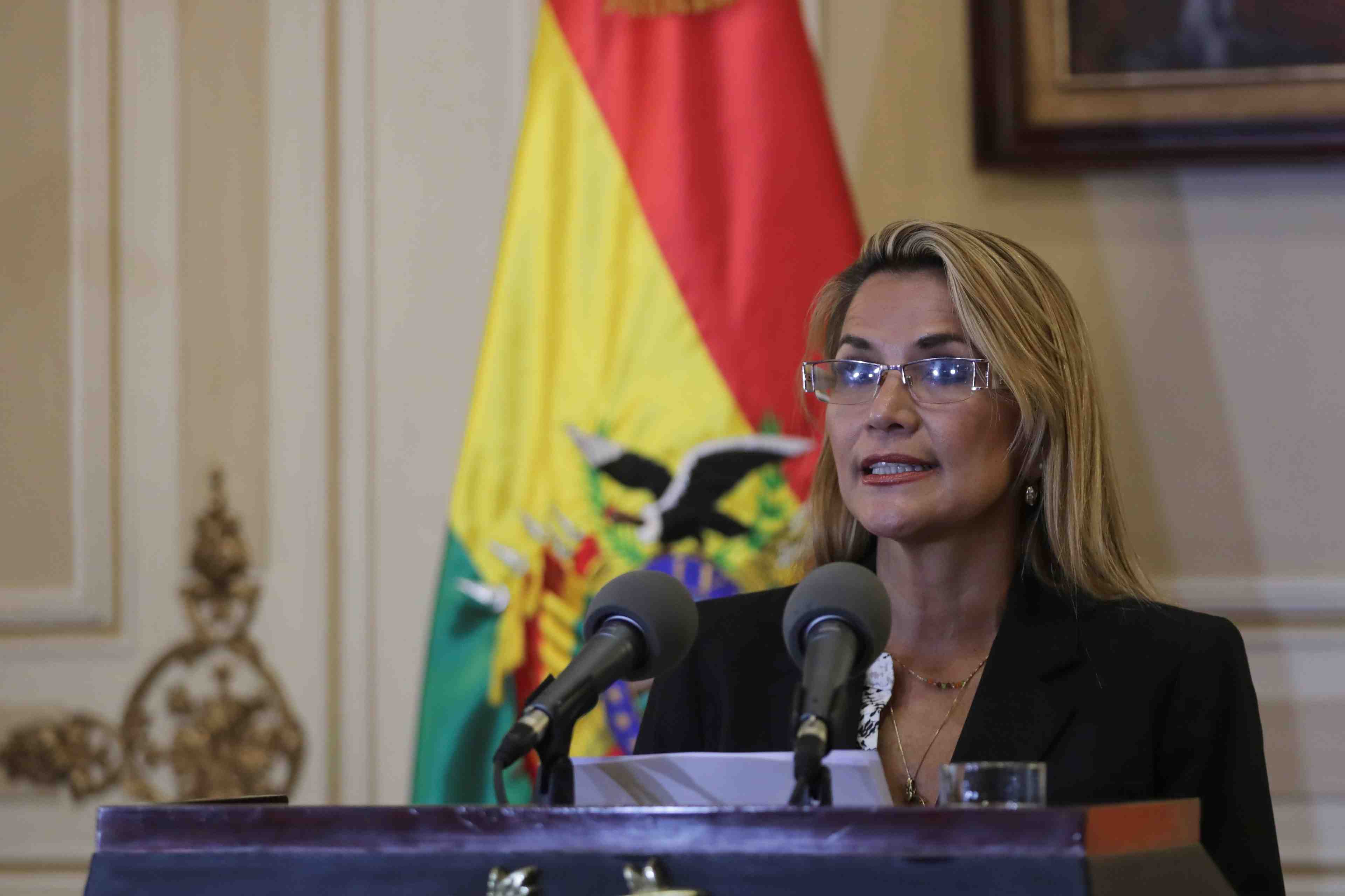 Bolivie: anez promet une nouvelle presidentielle des que possible