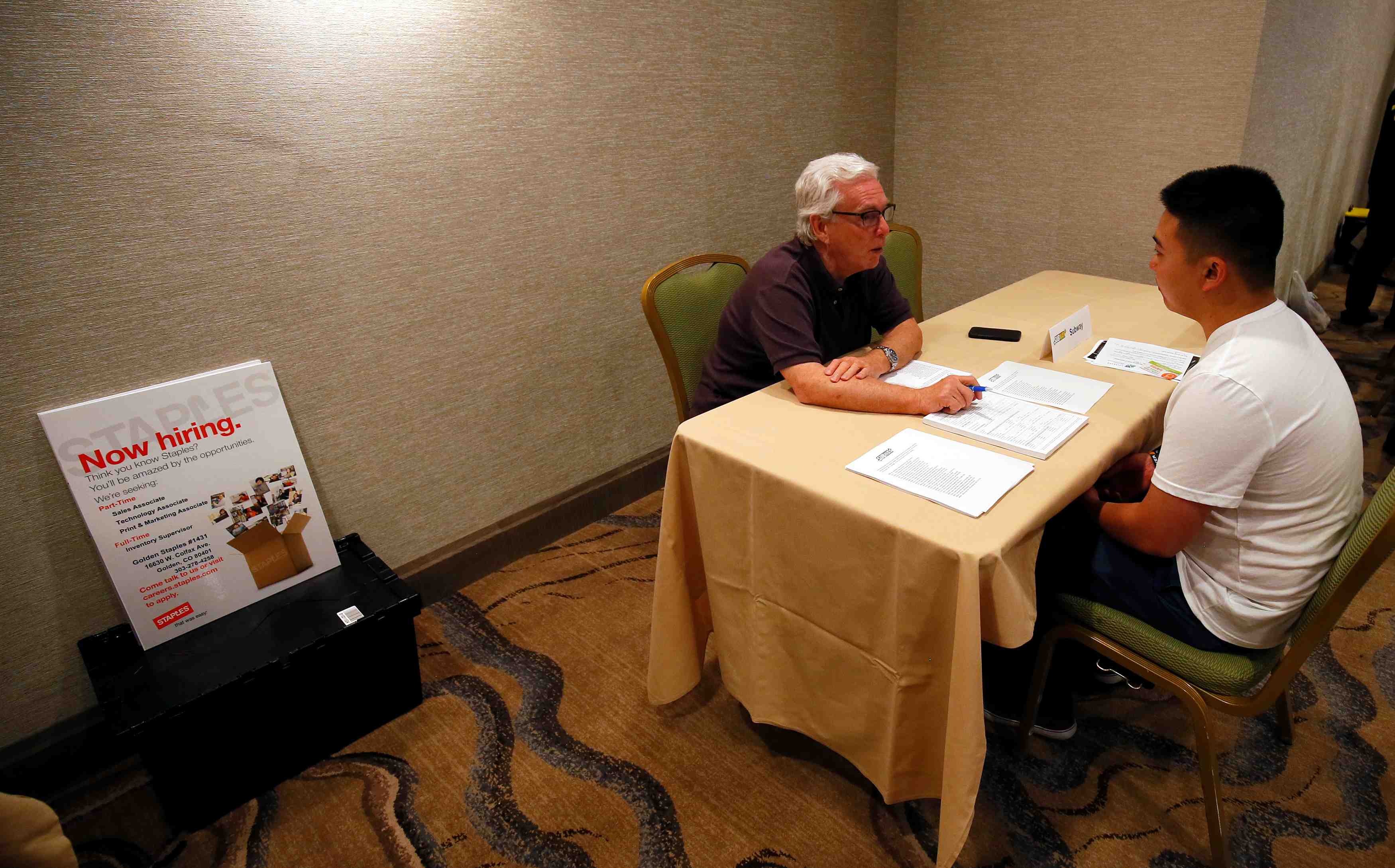 Usa: les creations d'emploi du prive au plus haut depuis six mois