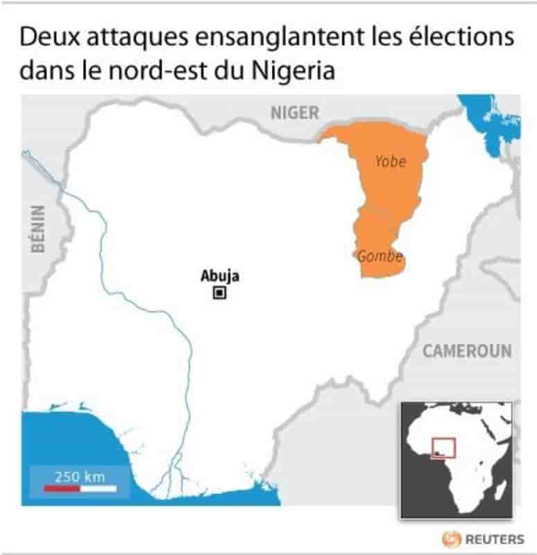 Deux attaques ensanglantent les elections dans le nord-est du nigeria