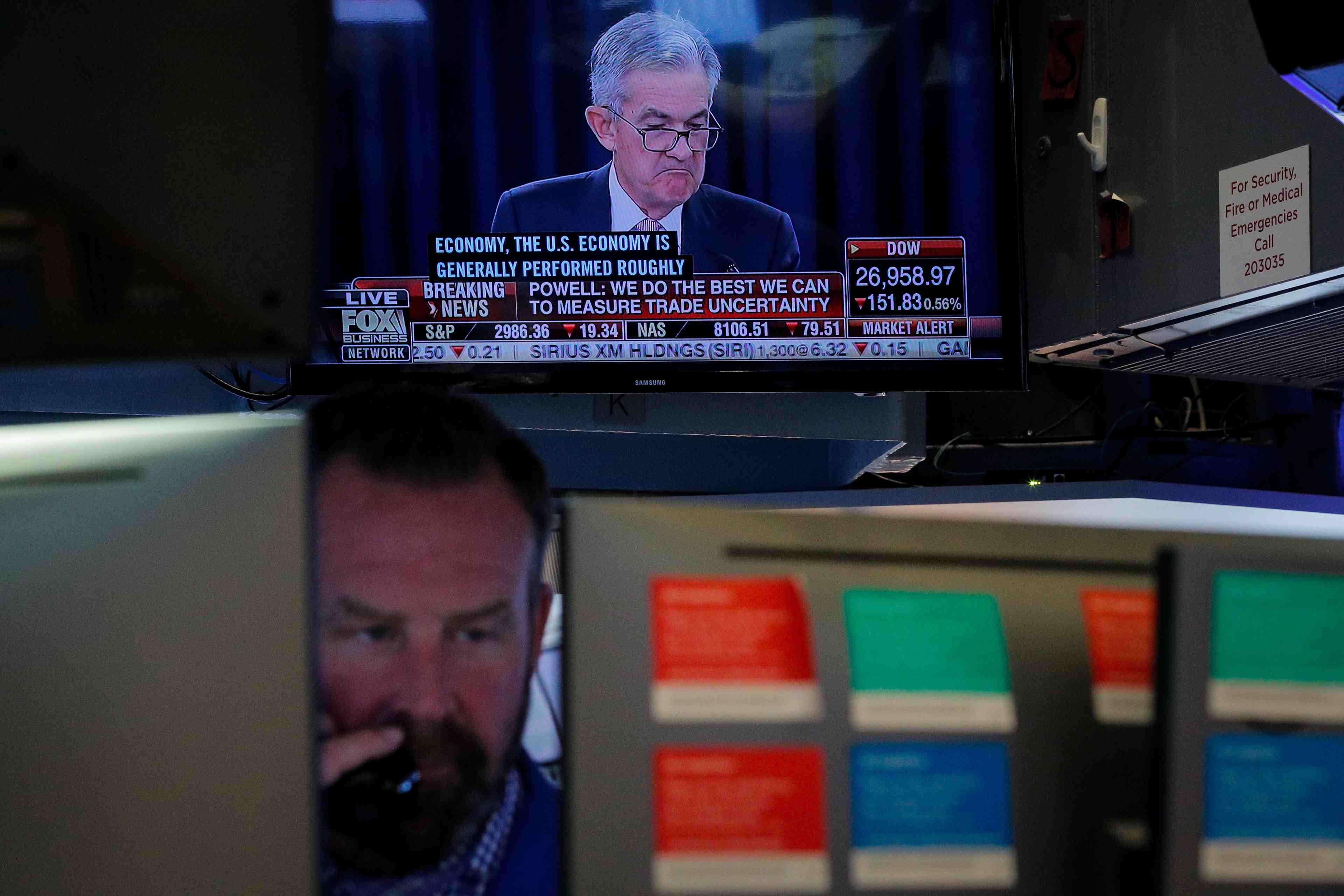 Wall street termine en ordre disperse