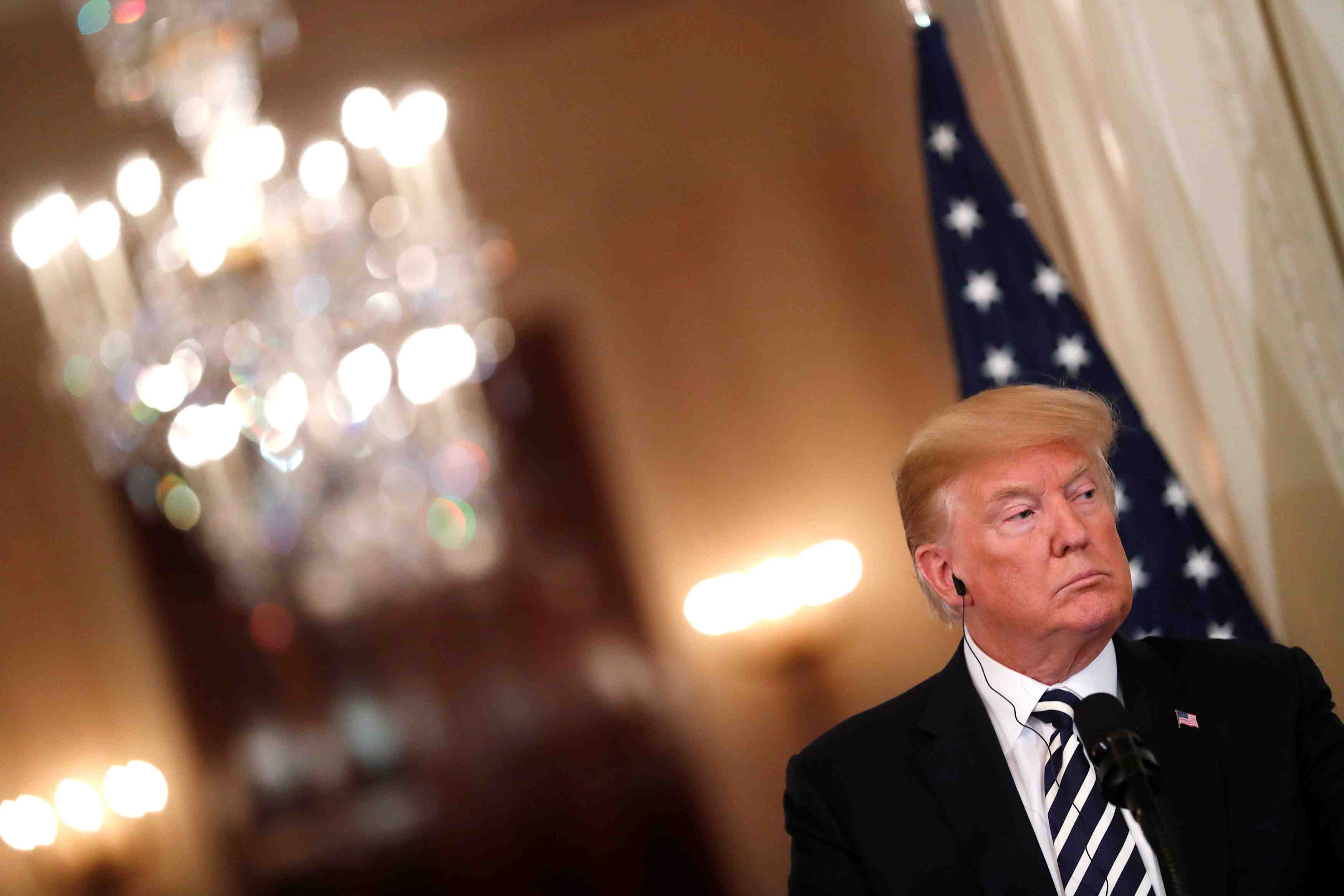 Trump pret a discuter avec l'iran sans pre-conditions