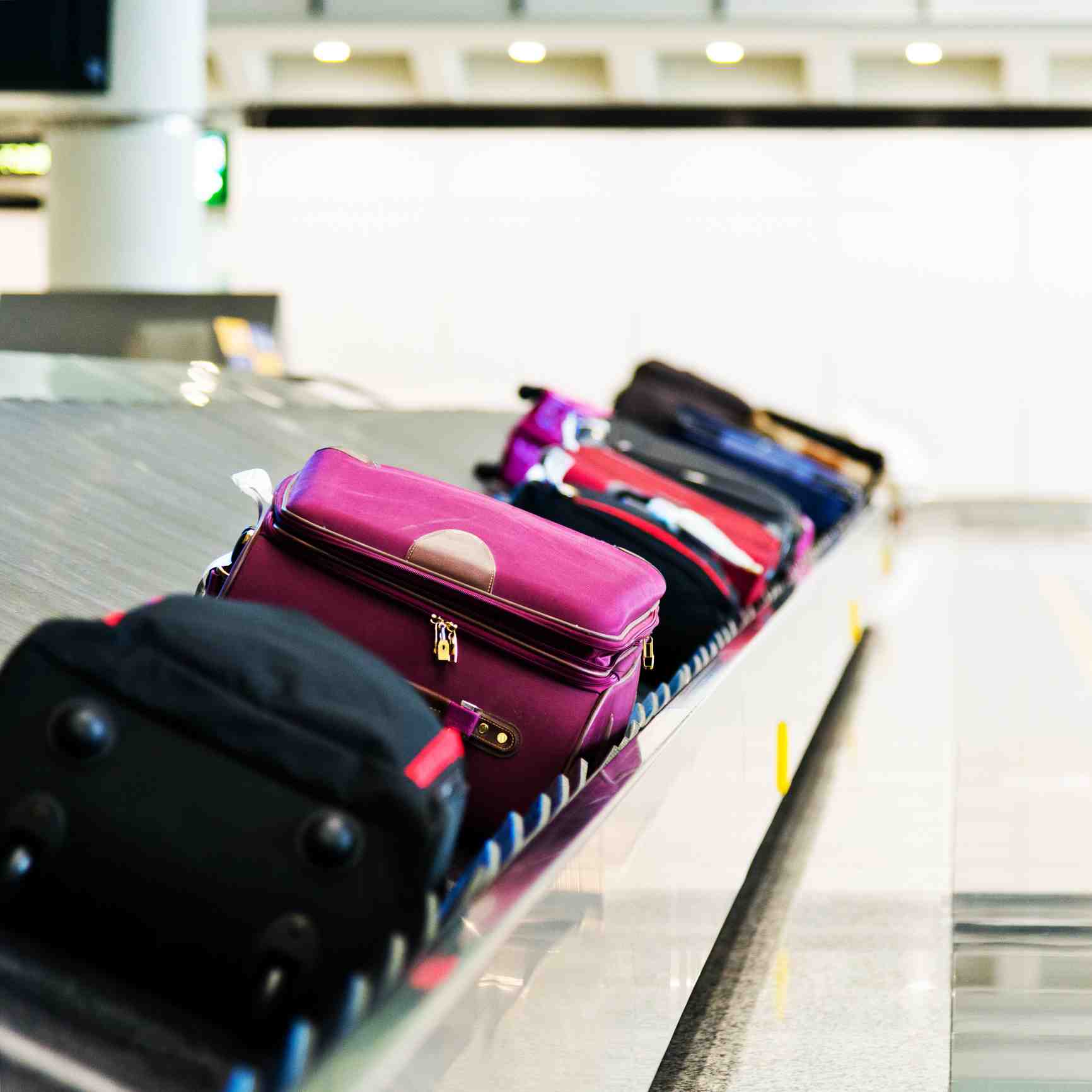 Bagages dans un aéroport
