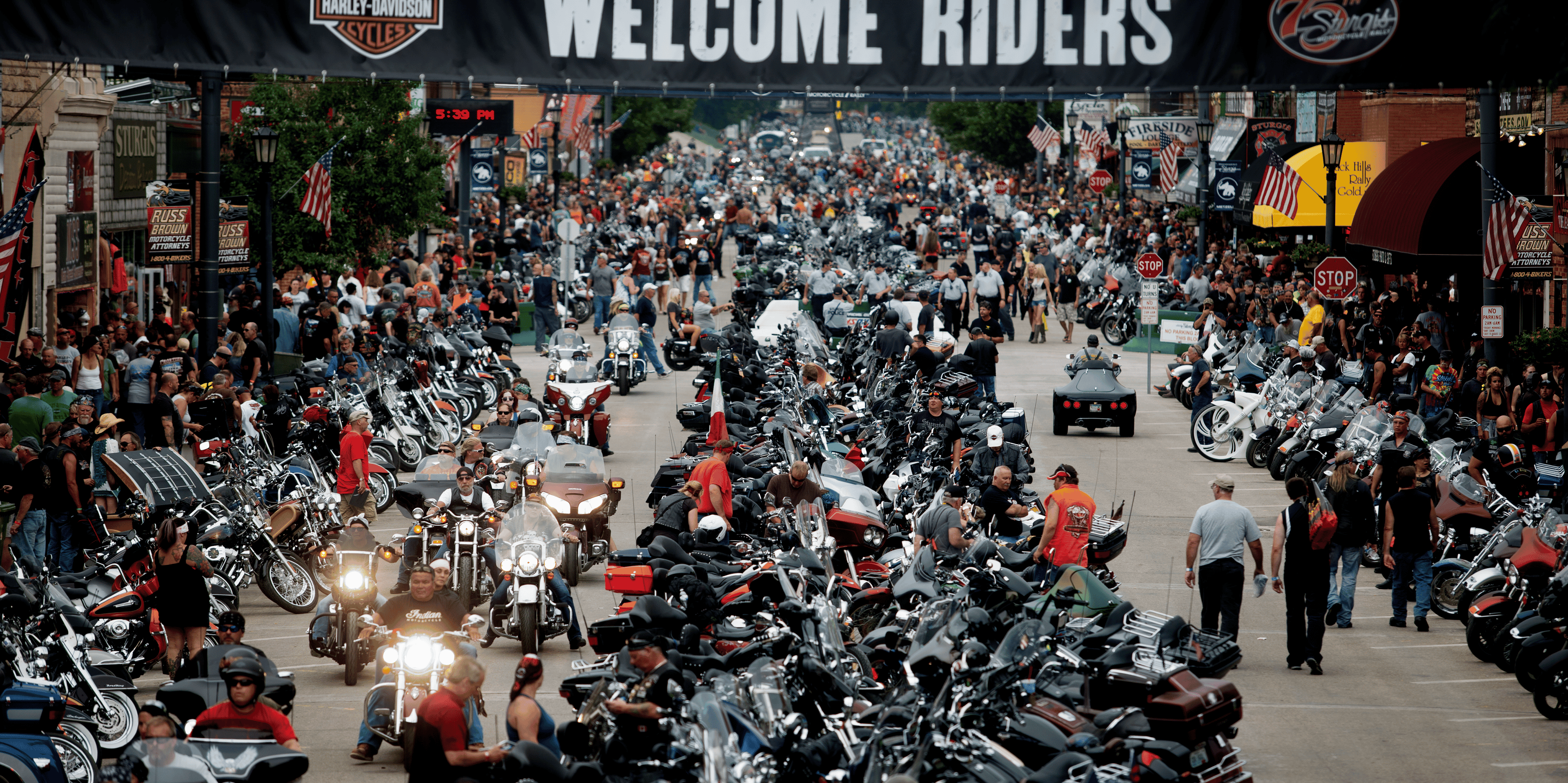 Covid, rassemblement de motards, Sturgis, North-Dakota
