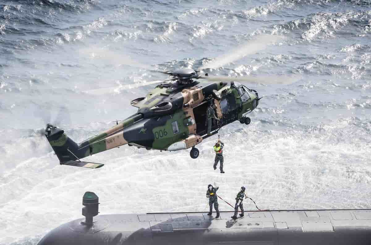 « les hélicoptères MRH-90 Taipan des forces de défense australiennes ne reprendront pas leurs opérations de vol avant la date de retrait prévue de décembre 2024 », a annoncé le ministère de la Défense australien (photo : MRH-90 australien).
