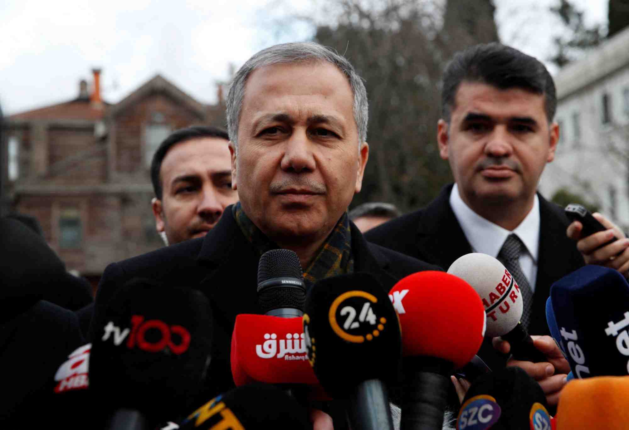 Photo du ministre turc de l'interieur, ali yerlikaya