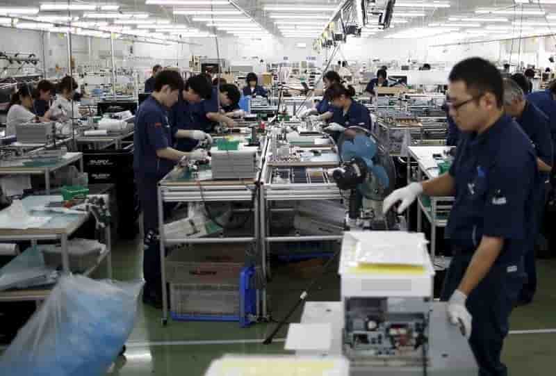 Hausse de l'activite manufacturiere au japon