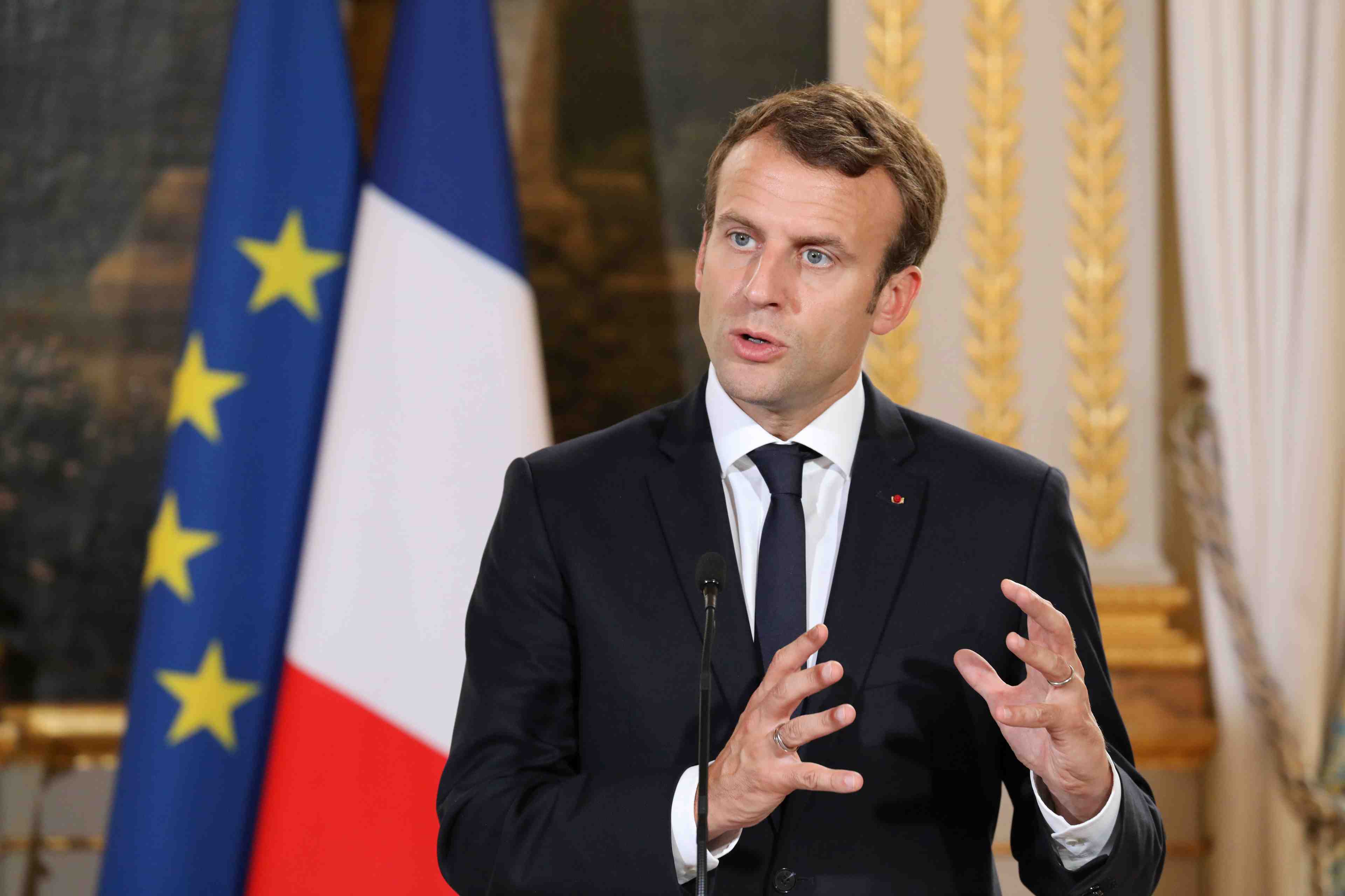 L'ue ne peut etre mediatrice dans la crise catalane, selon macron