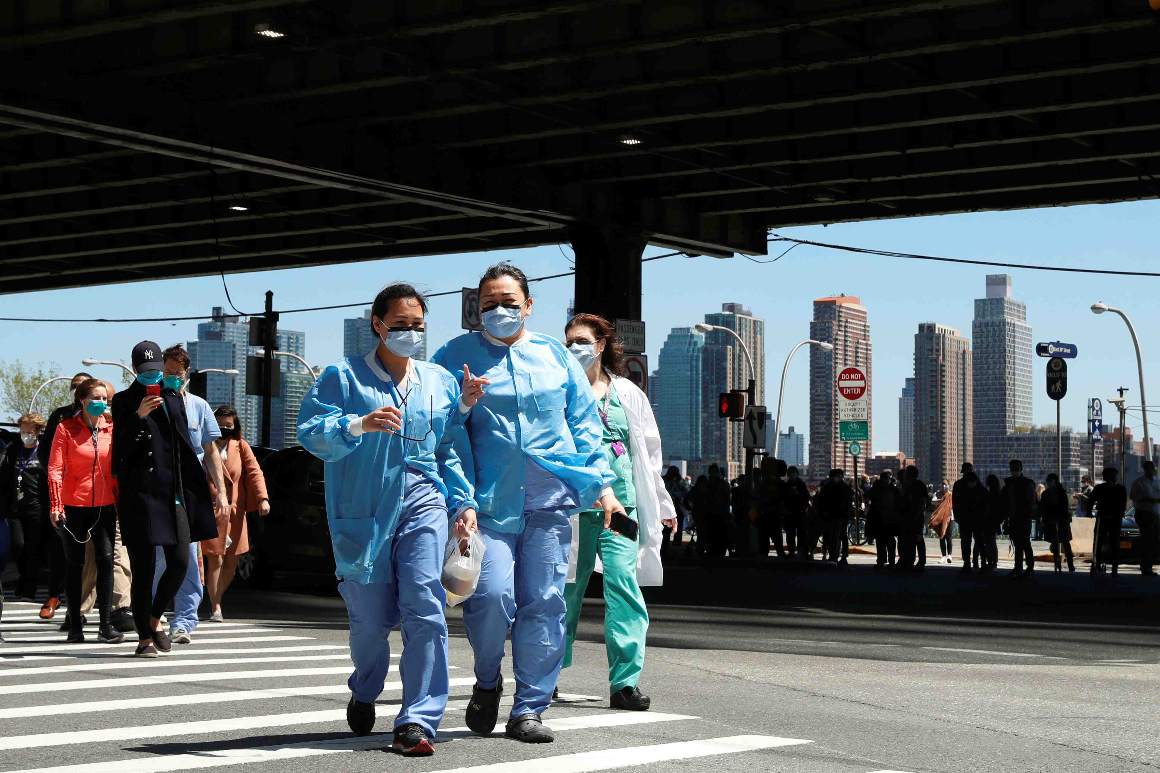 Coronavirus: les usa depassent le million de cas, selon un decompte reuters