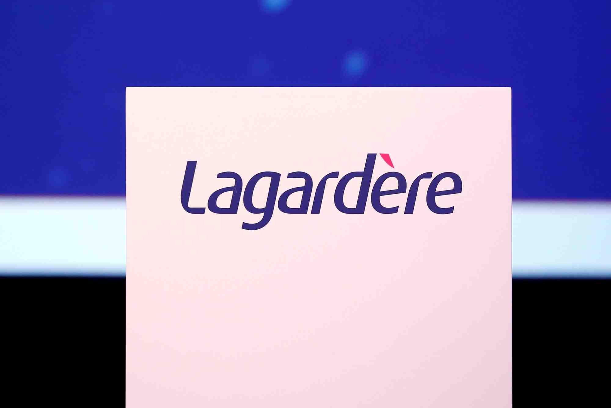 Le logo du groupe lagardere