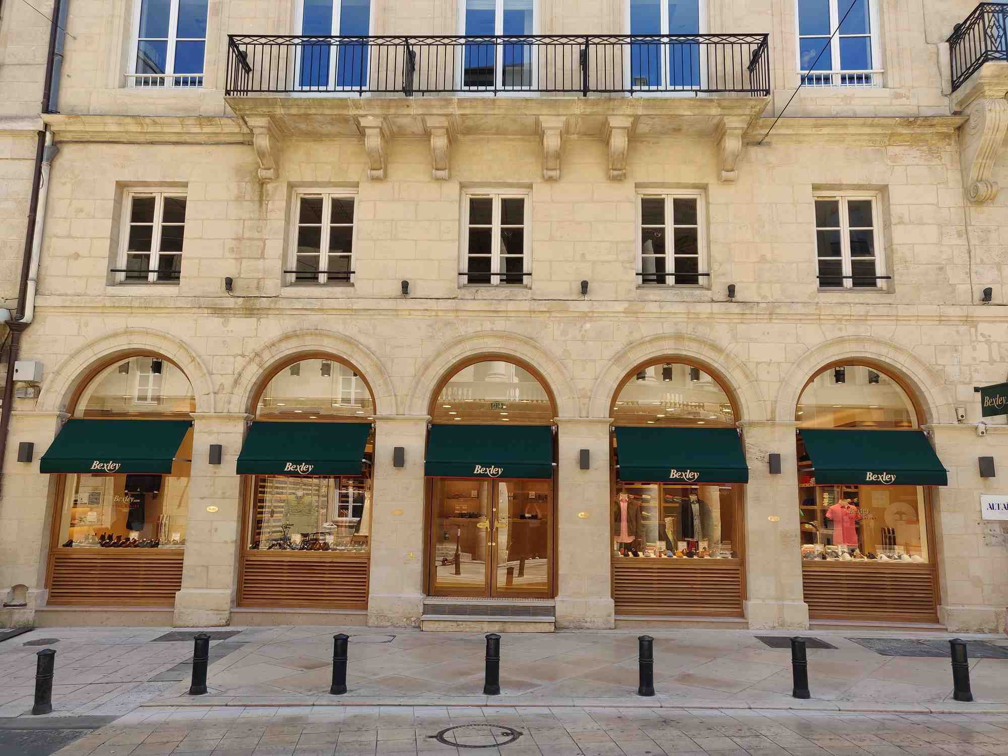 Une boutique Bexley, ici à Bordeaux.