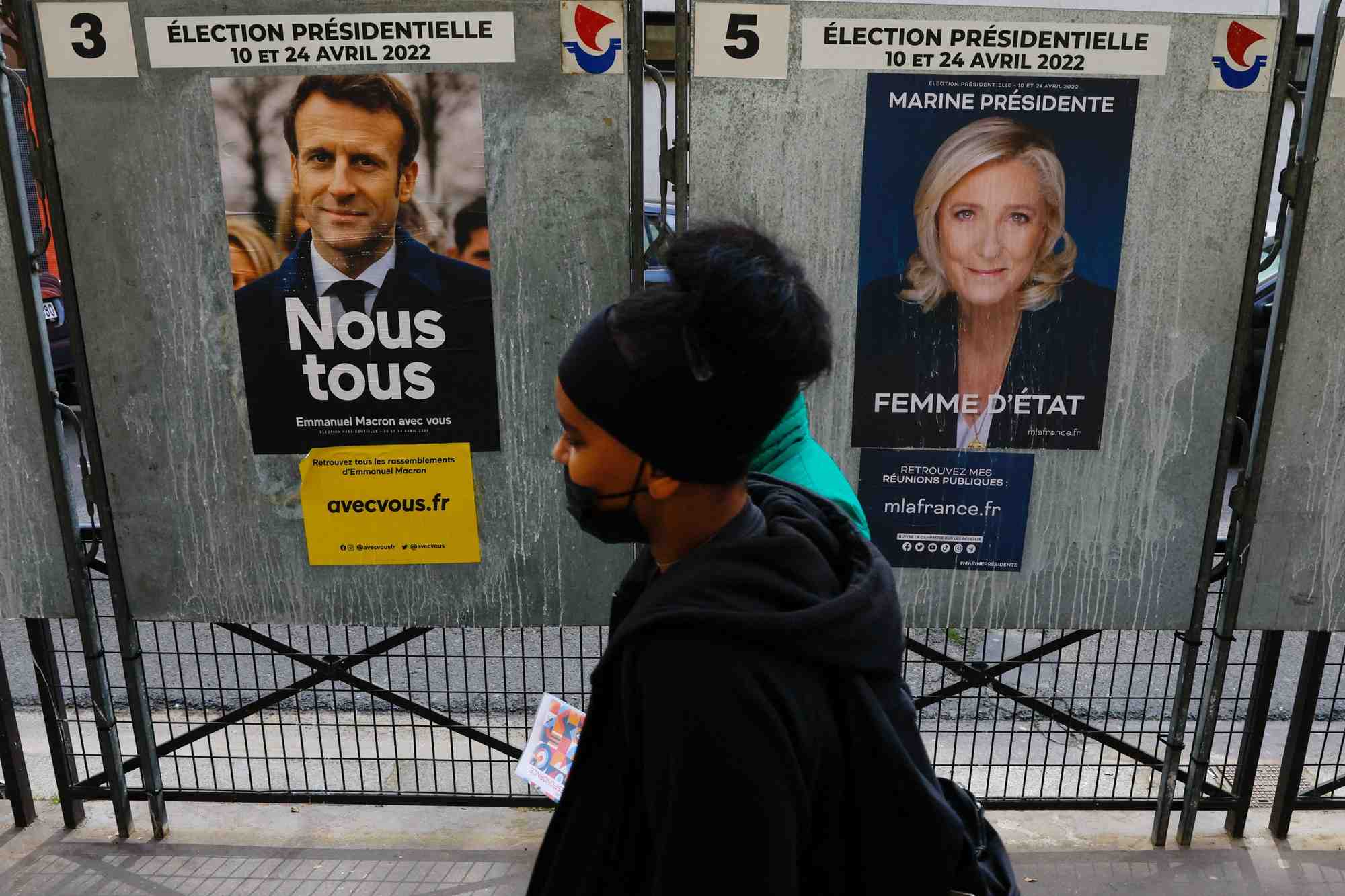 Presidentielle: ni macron ni le pen ne seduisent la seine-saint-denis