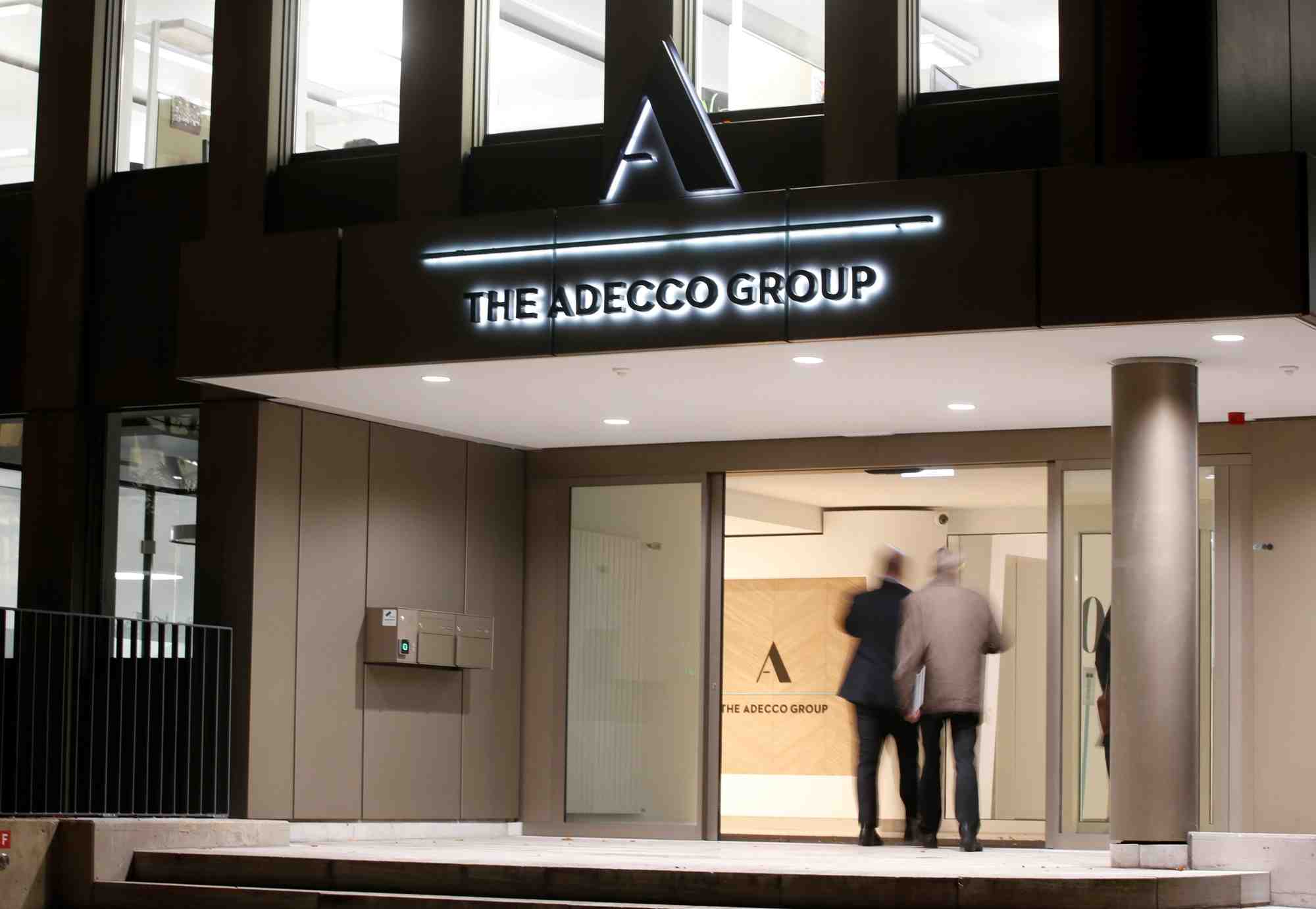 Le siege social du groupe adecco a zurich, en suisse