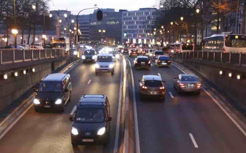 La police belge en colère, les automobilistes en profitent