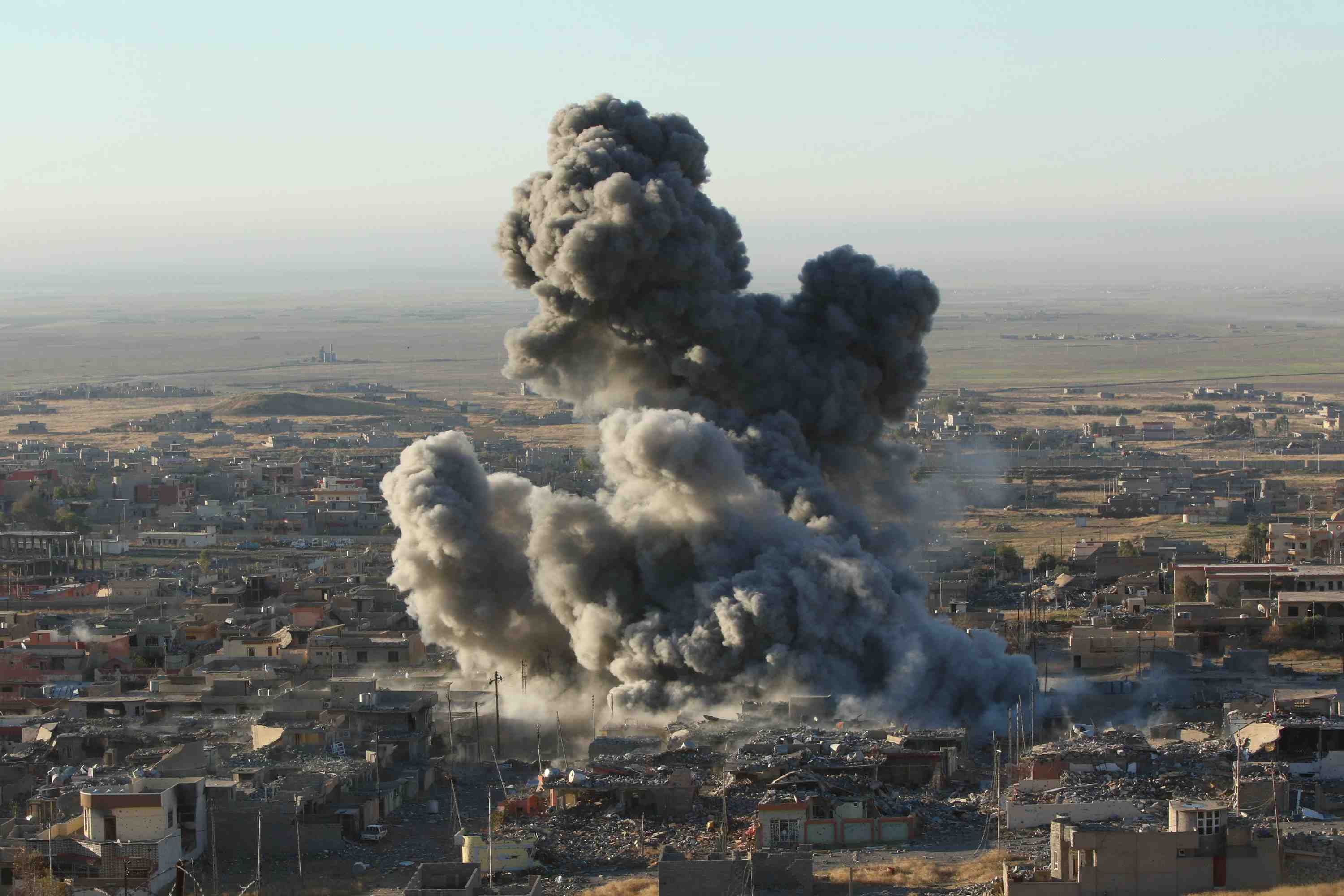 Offensive kurde et yazidie sur sindjar, en irak