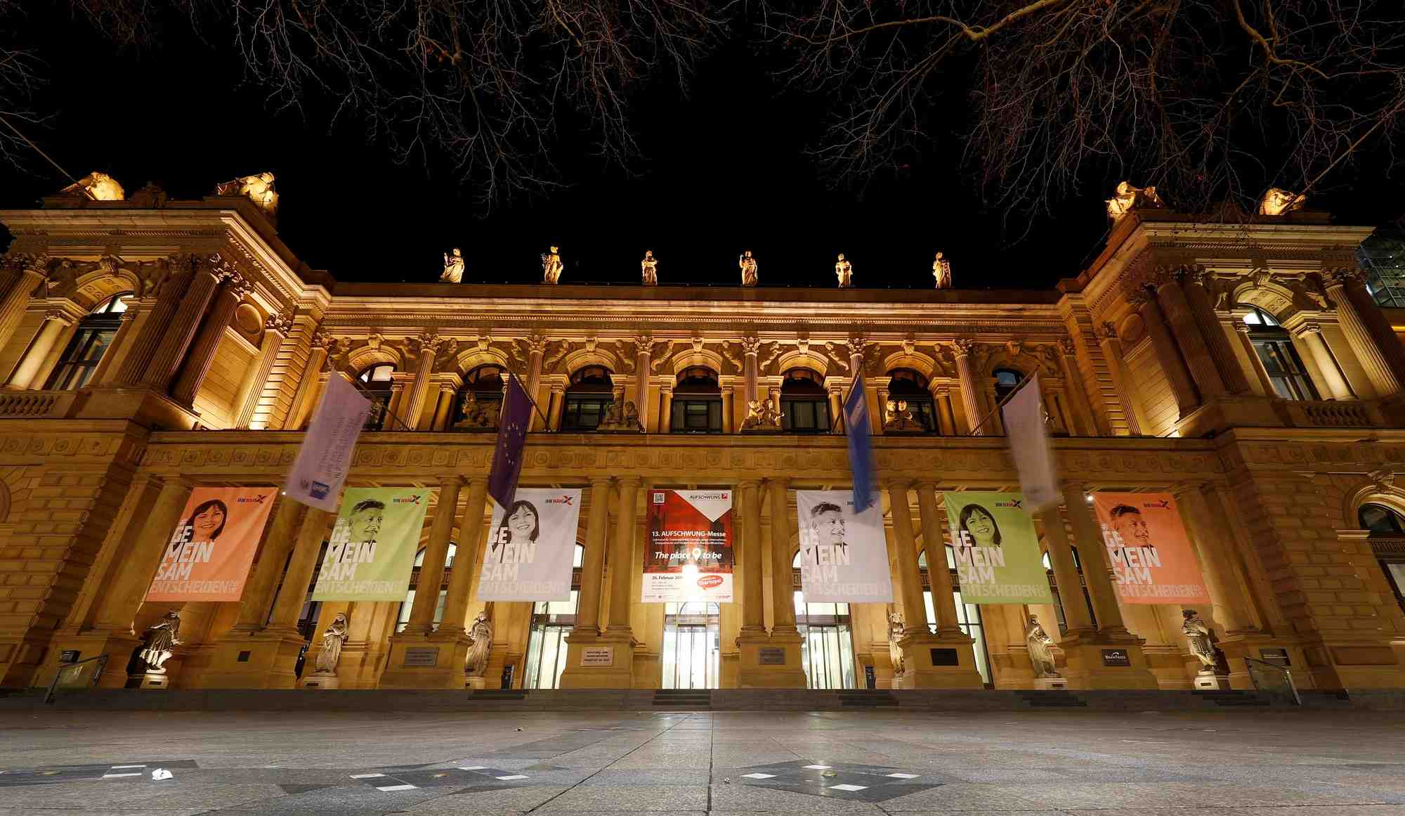 La bourse allemande a francfort