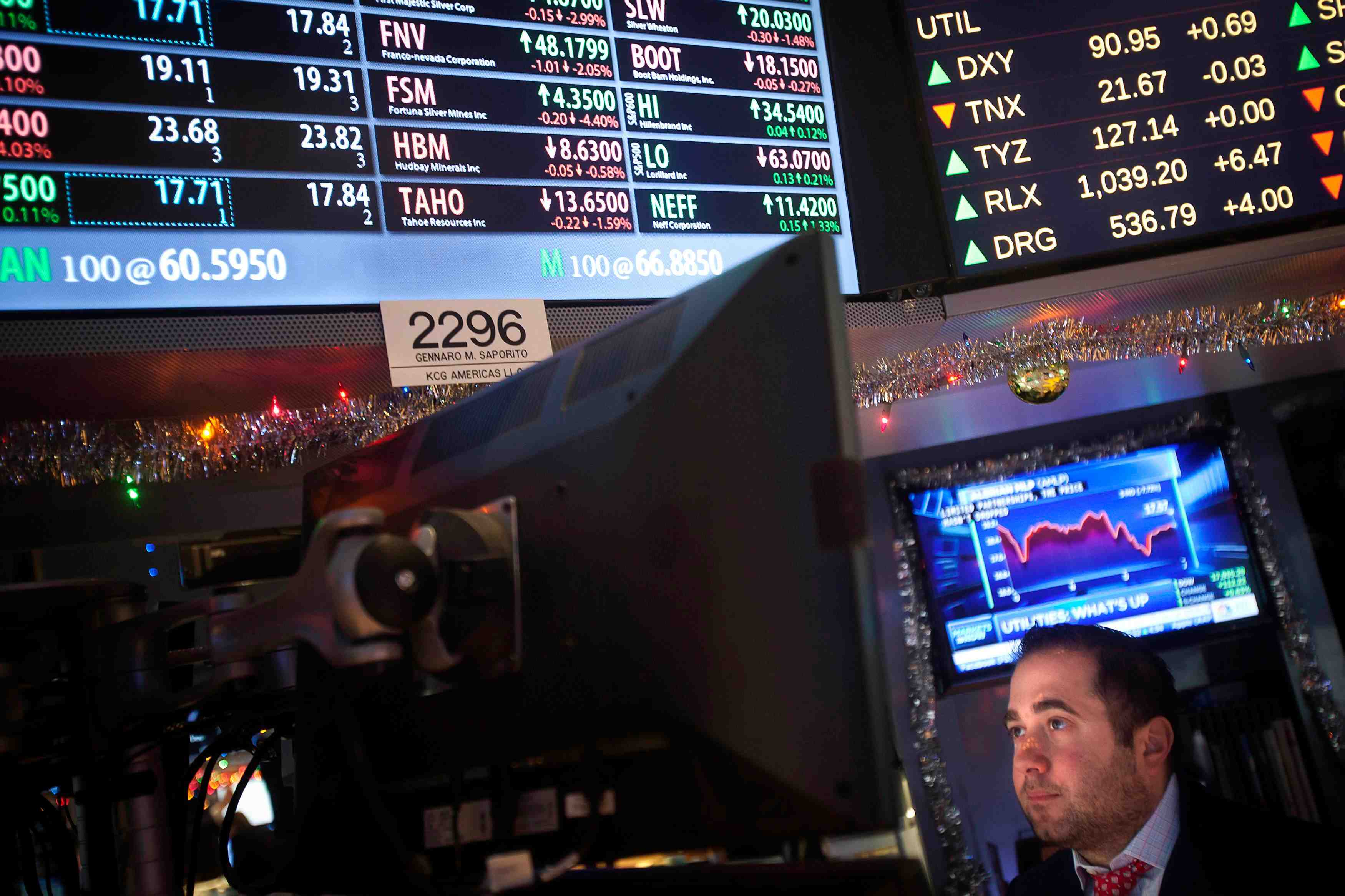Wall street termine la premiere seance de l'annee sur une note stable