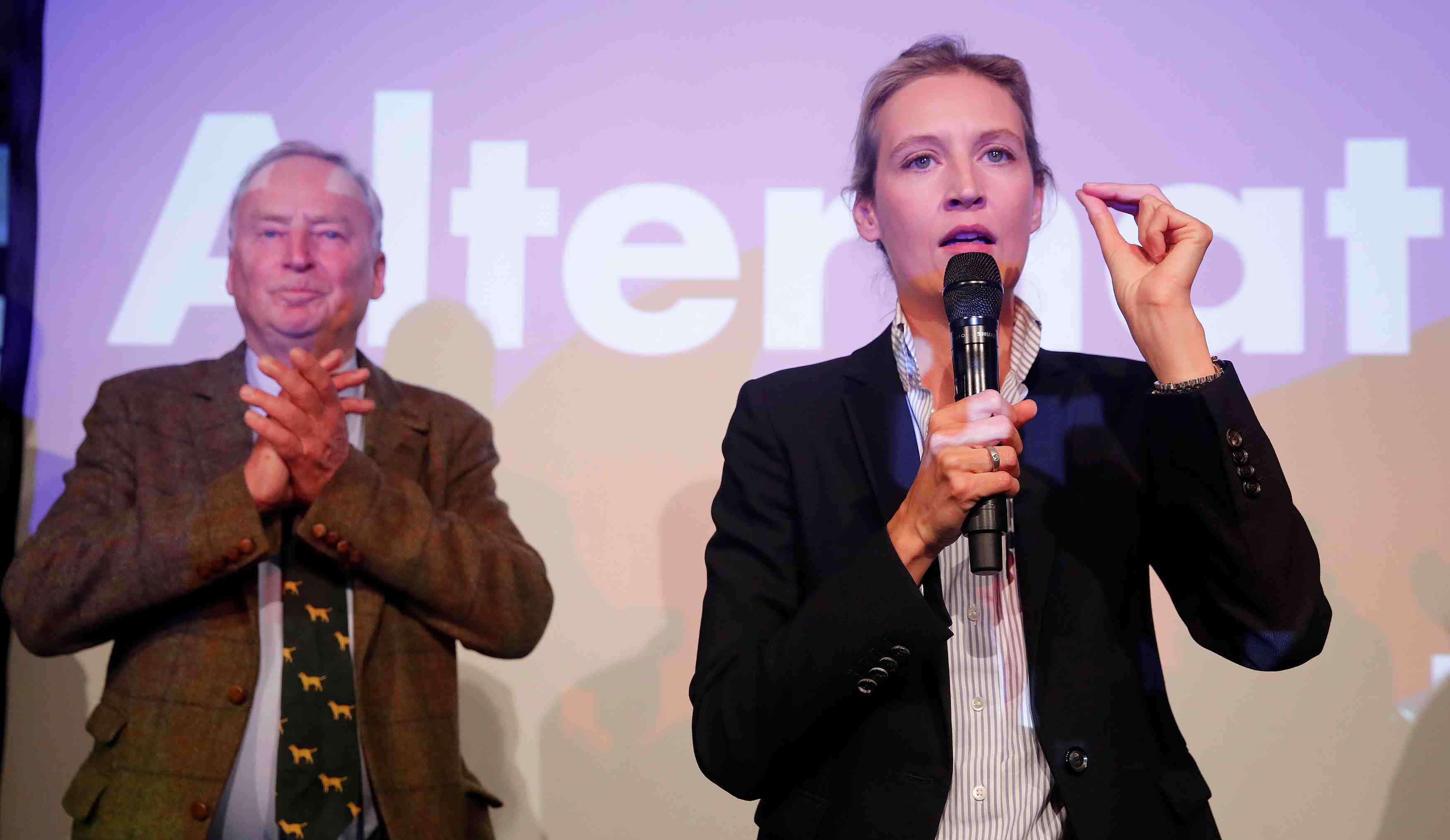 L'afd promet de mener la vie dure a angela merkel