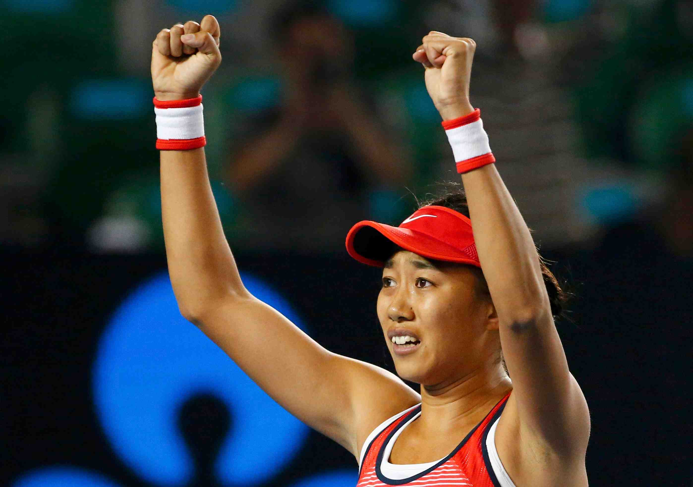 Zhang avec les favorites