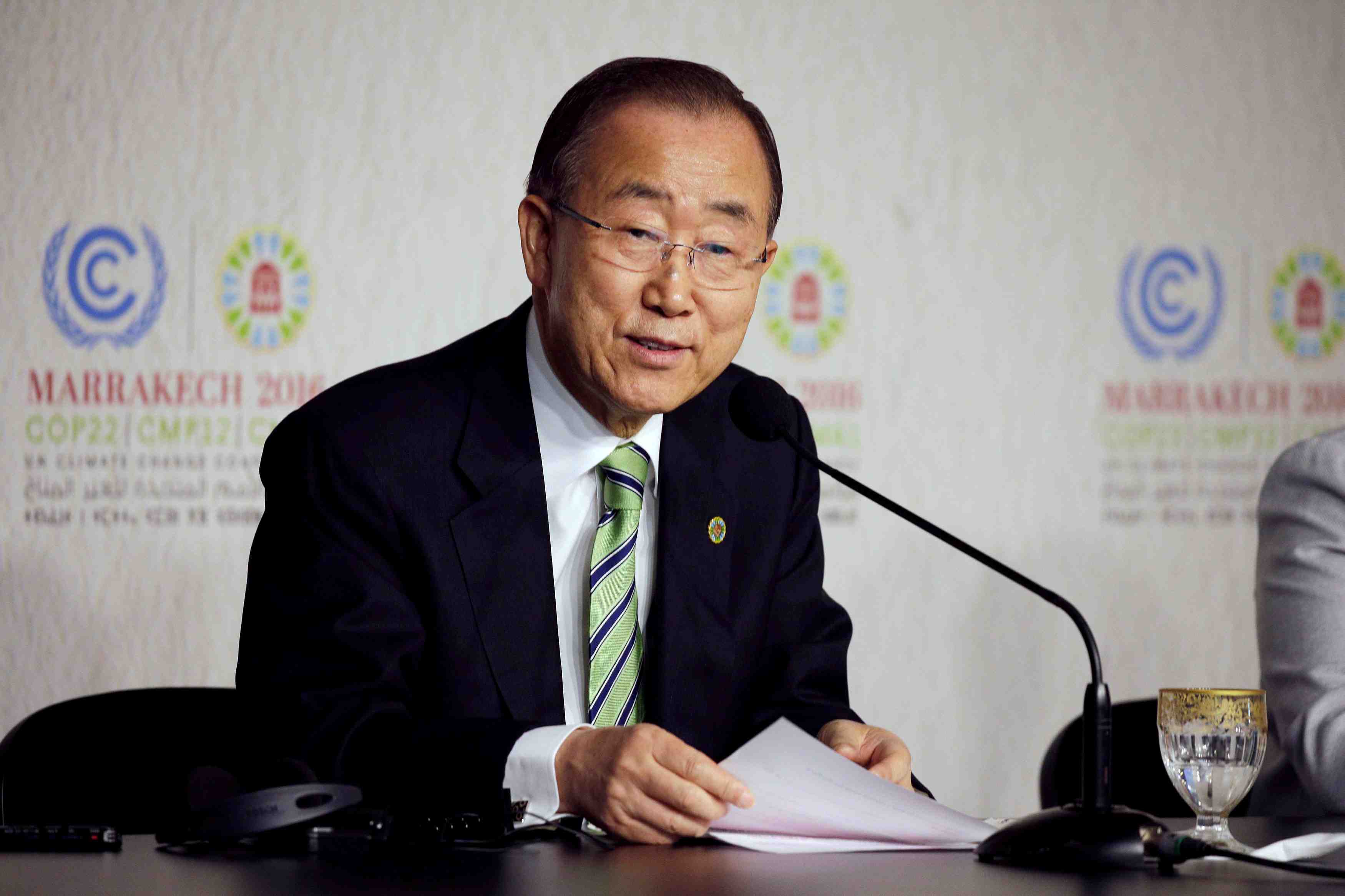 Ban ki-moon juge les mesures contre les changements climatiques "irreversibles"