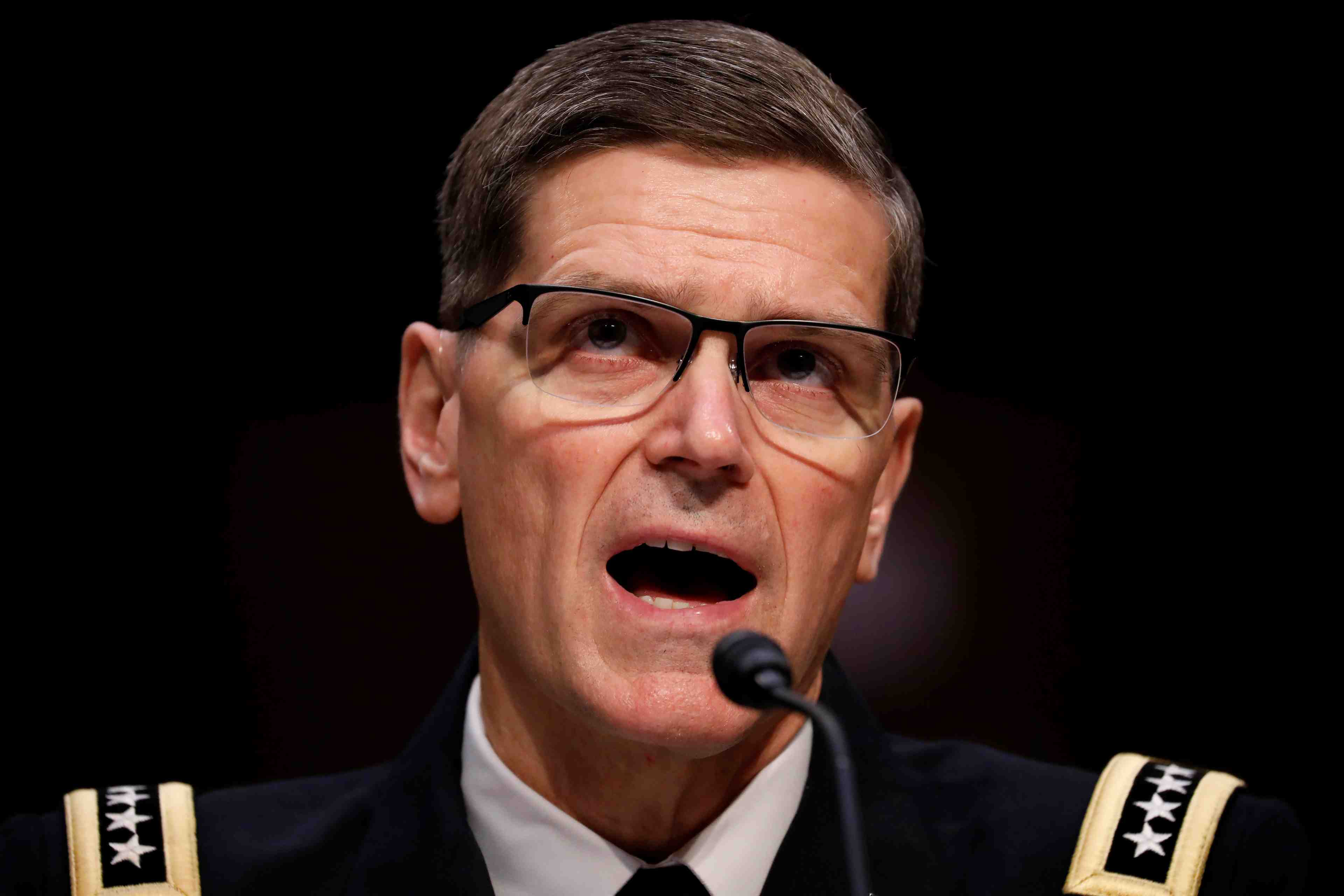 Le general us joseph votel soutient l'accord nucleaire iranien