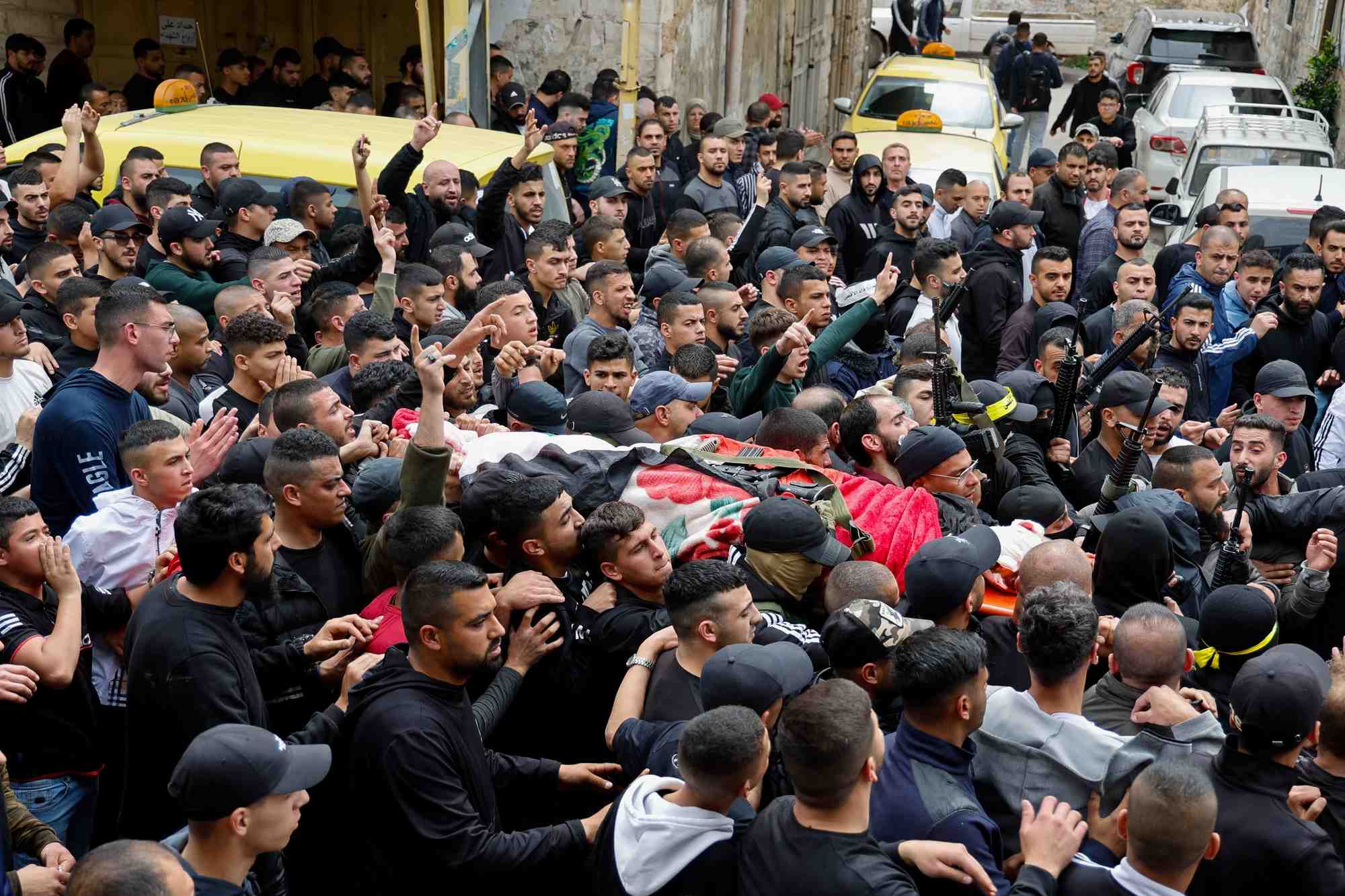 Photo des funerailles d'amir abou khadijeh