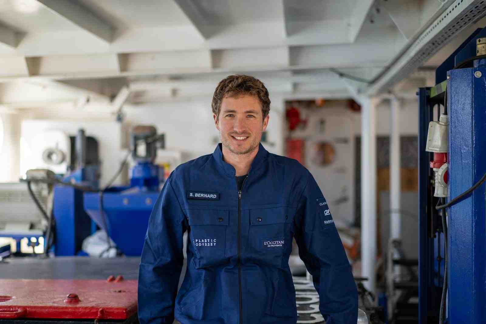 Simon Bernard, co-fondateur du collectif Plastic Odyssey